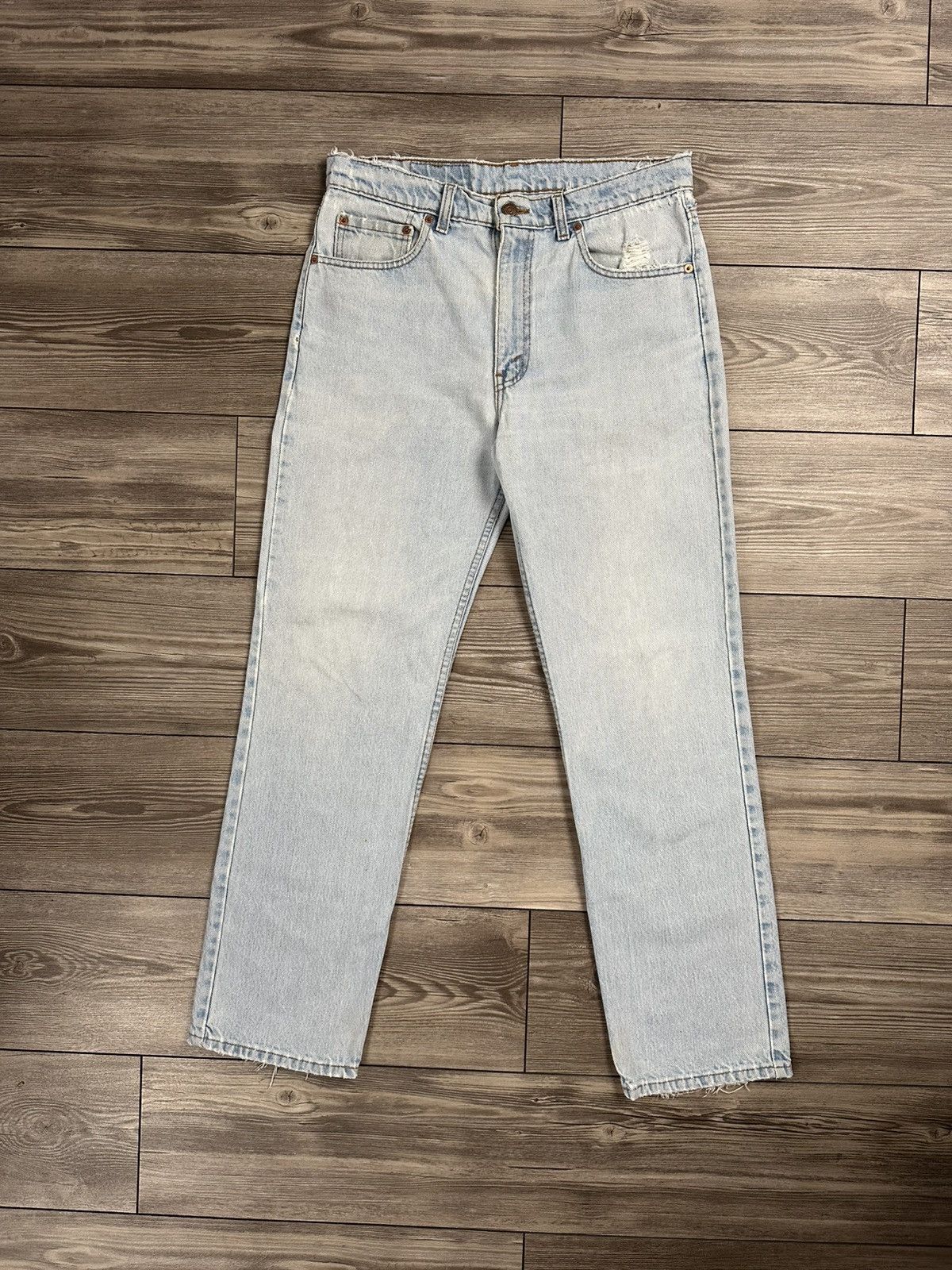 Levi's Vintage 90’s Levis 516 Light Wash Jeans Size US 34 / EU 50 - 1 Thumbnail