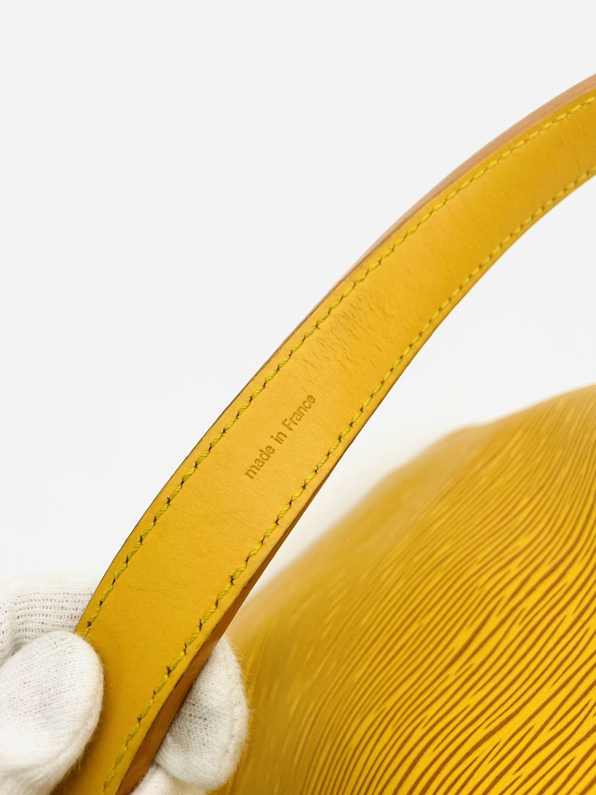 Louis Vuitton Epi Noe Yellow Leather Shoulder Bag M44109 Size ONE SIZE - 13 Thumbnail