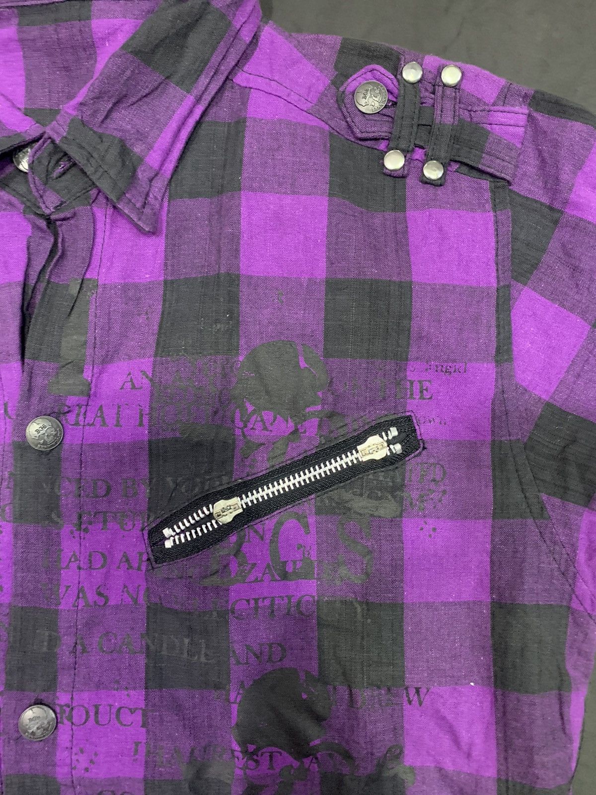 Japanese Brand BerningSho Poem Skull Patched lgb ifsixwasnine Size US M / EU 48-50 / 2 - 5 Thumbnail