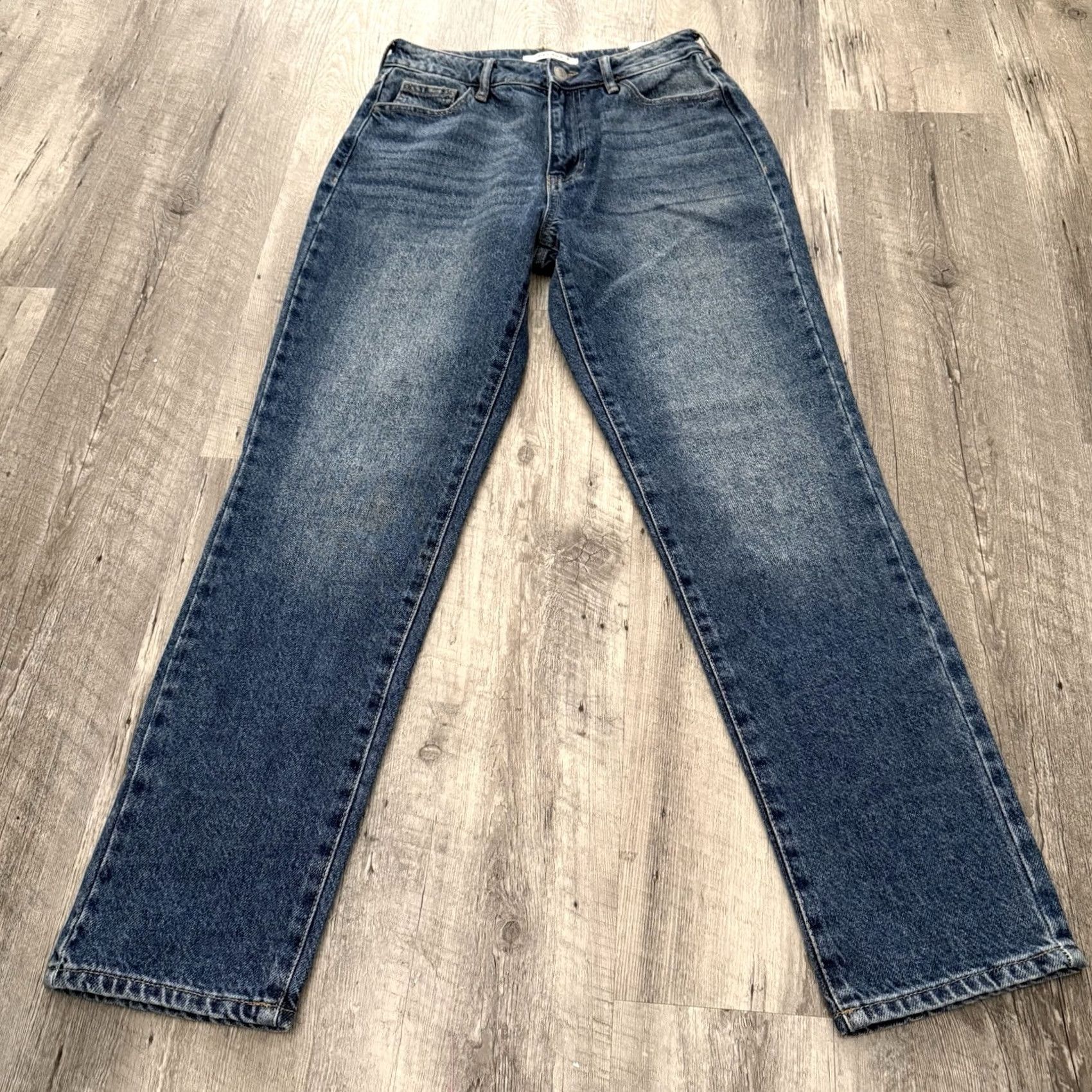 Pacsun VINTAGE Pacsun Mom Jeans Womens 25 Blue Medium Wash Denim 100% Cotton High Rise NEW Size 42" / US 20 - 7 Thumbnail
