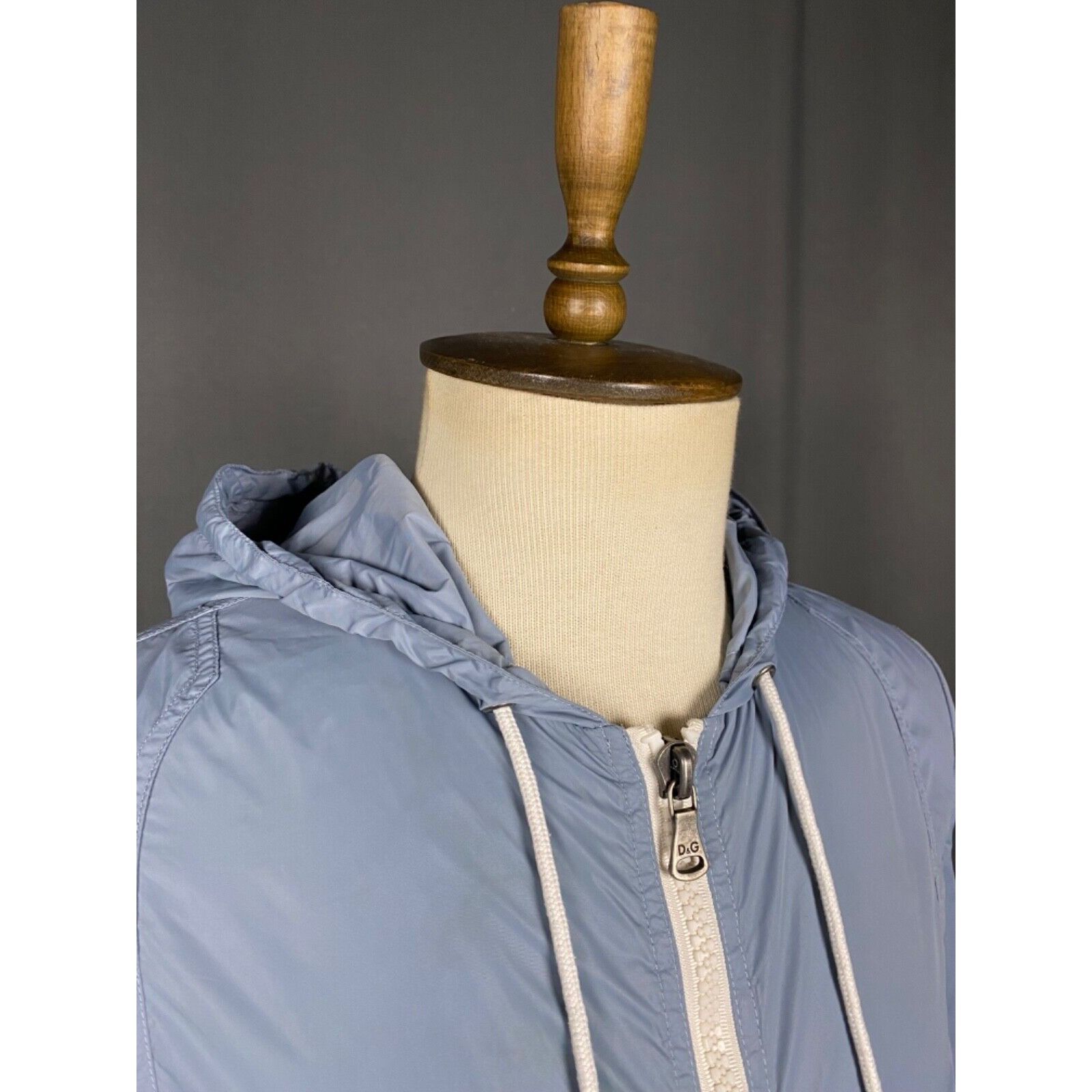 Dolce & Gabbana Dolce&Gabbana Men's Blue Windbreaker Jacket Size 50 Size US M / EU 48-50 / 2 - 5 Thumbnail