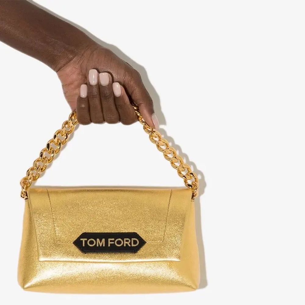 Tom Ford o1loc1c0724 Size: OS / Mini Bag in Black Gold Size ONE SIZE - 2 Thumbnail