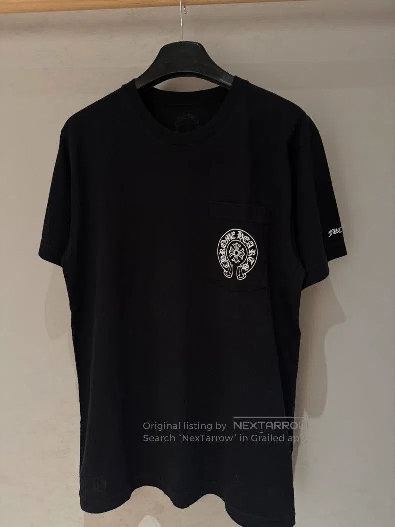 Chrome Hearts CHROME HEARTS Size M Black round neck Hong Kong city limite Size US M / EU 48-50 / 2 - 2 Thumbnail
