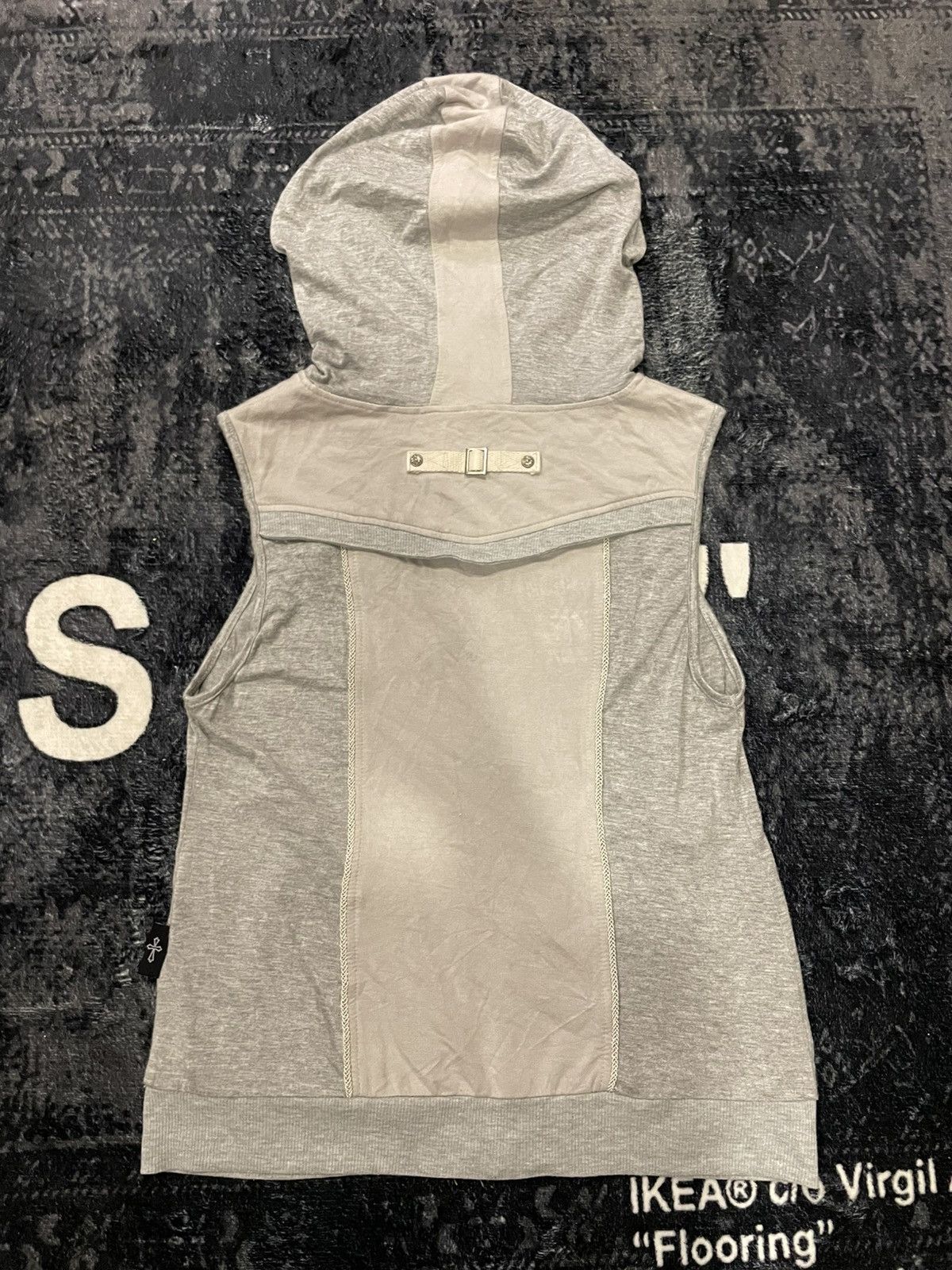 Japanese Brand Ozz Croce Punk Sleeveless Hoodie Size US S / EU 44-46 / 1 - 12 Thumbnail