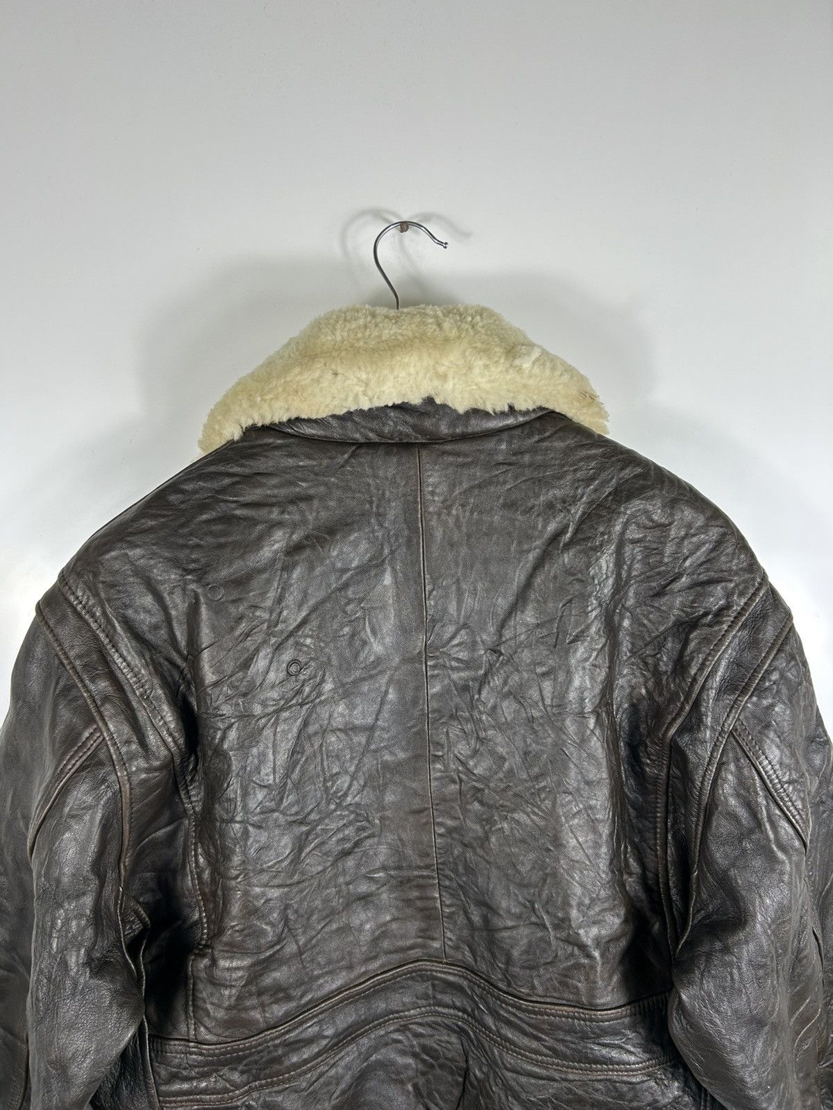 Leather ⚡️Vintage D’Homme A Homme A2 Leather Jacket Size US L / EU 52-54 / 3 - 19 Thumbnail