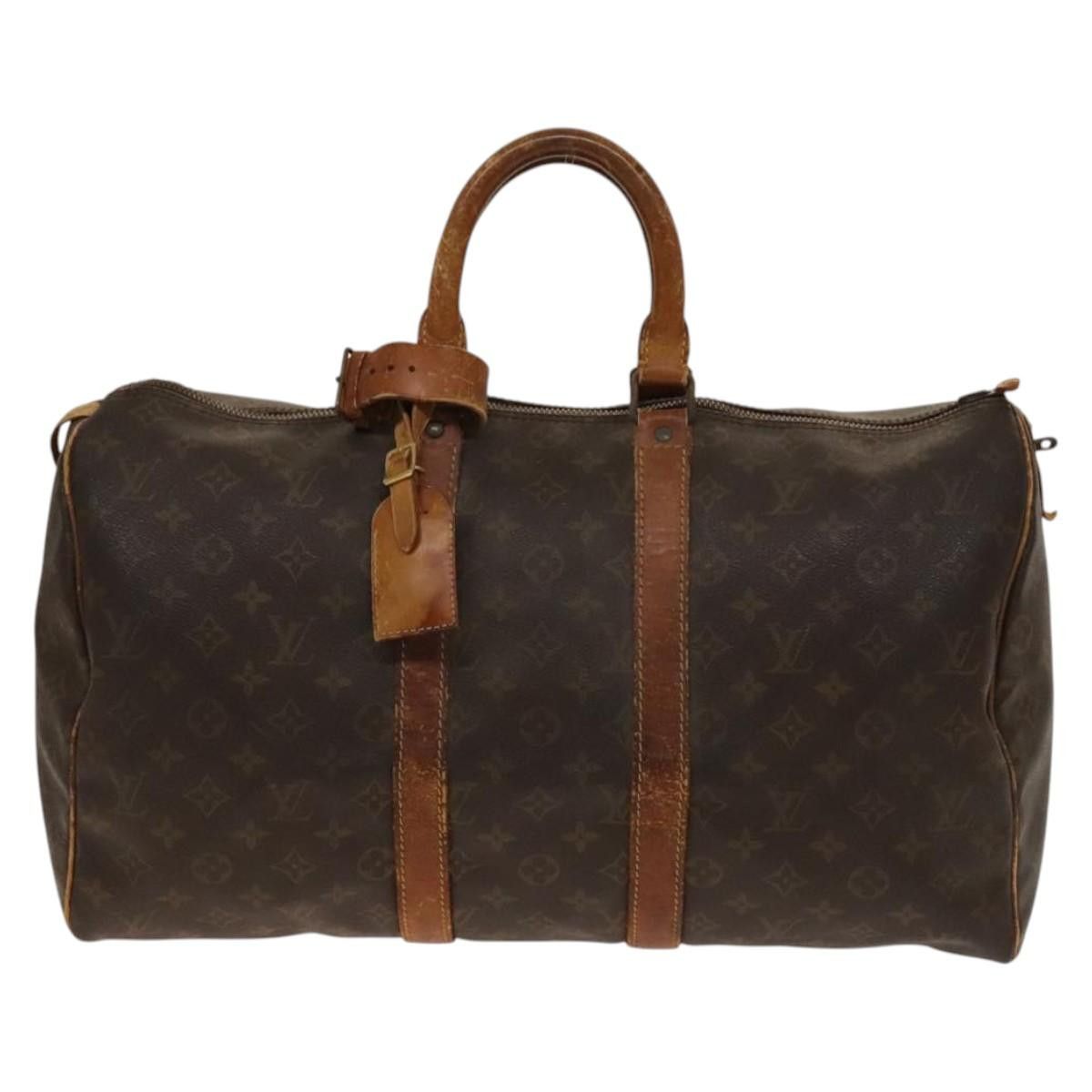Louis Vuitton LOUIS VUITTON Monogram Keepall 45 Boston Bag Vintage M41428 Size ONE SIZE - 2 Thumbnail