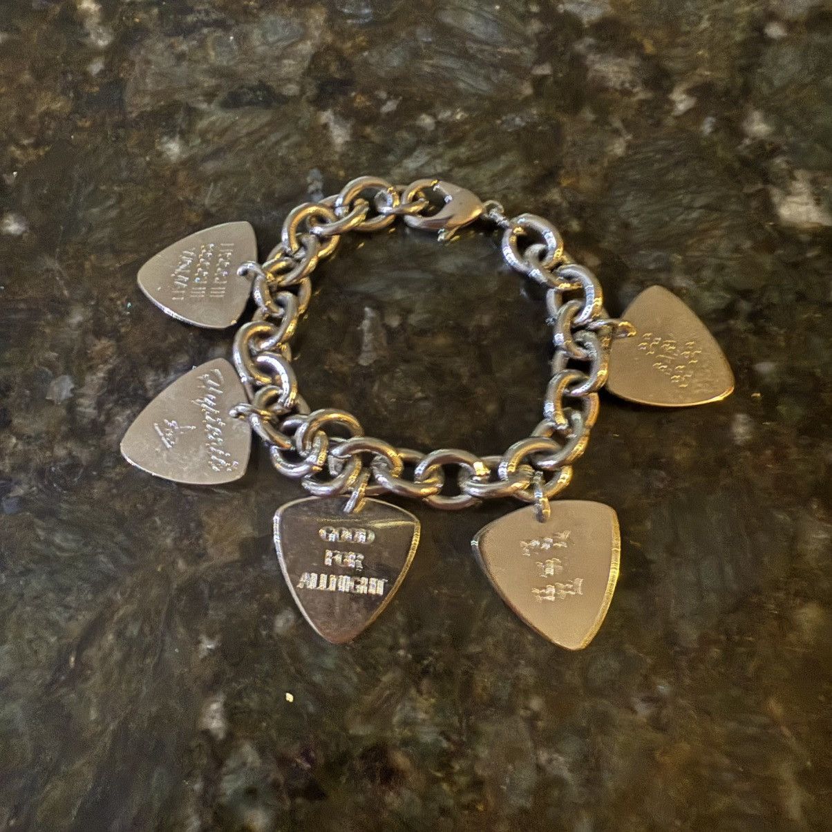 Hysteric Glamour Hysteric Glamour Guitar Pick Bracelet Size ONE SIZE - 6 Thumbnail