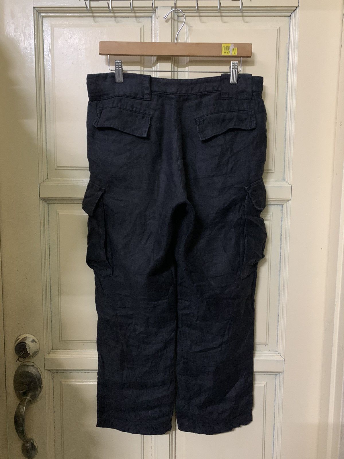 If Six Was Nine × Japanese Brand Vtg Japanese Cropped Cargo Pant Size US 31 - 3 Thumbnail