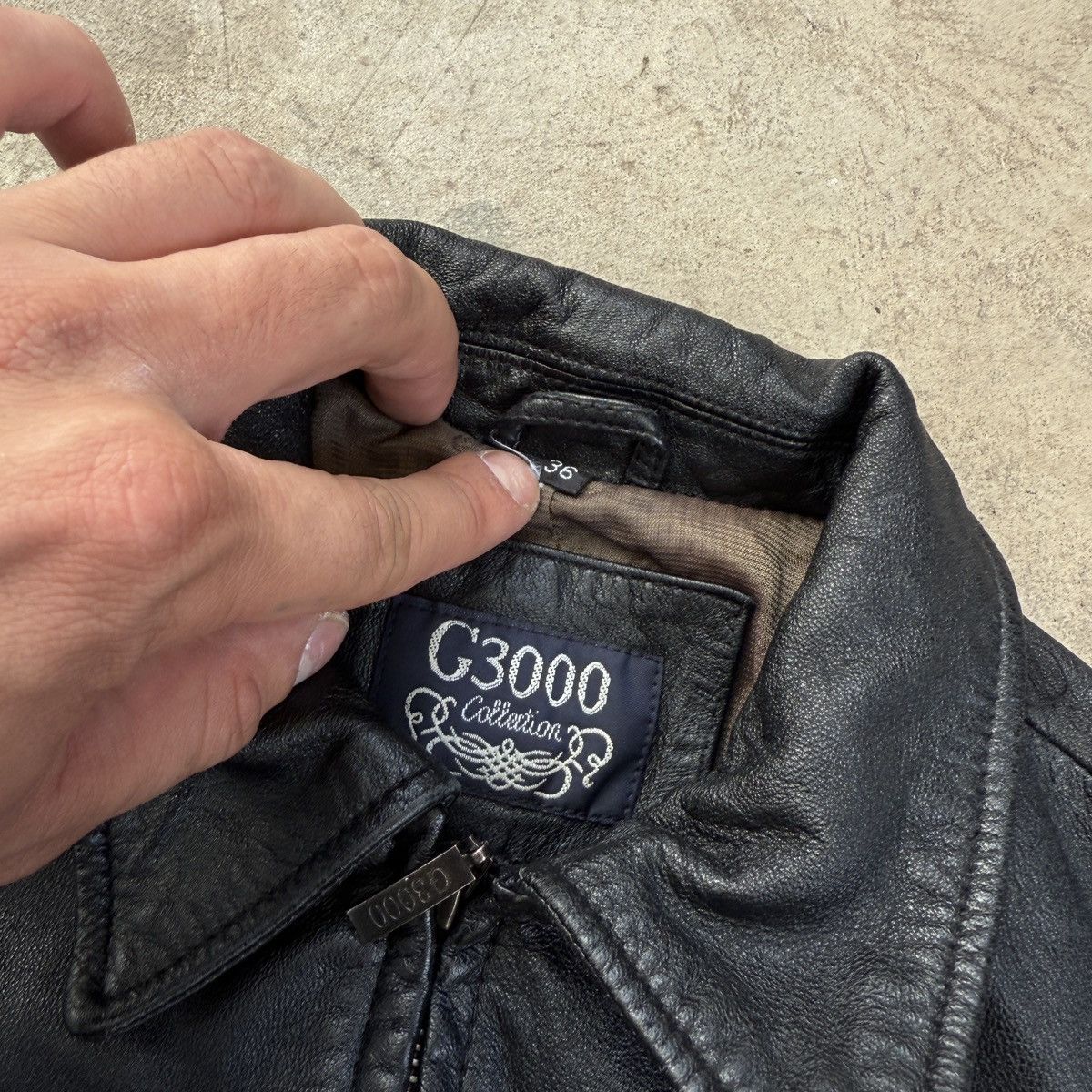 If Six Was Nine G3000 Leather Slim Jacket Size S / US 4 / IT 40 - 4 Thumbnail