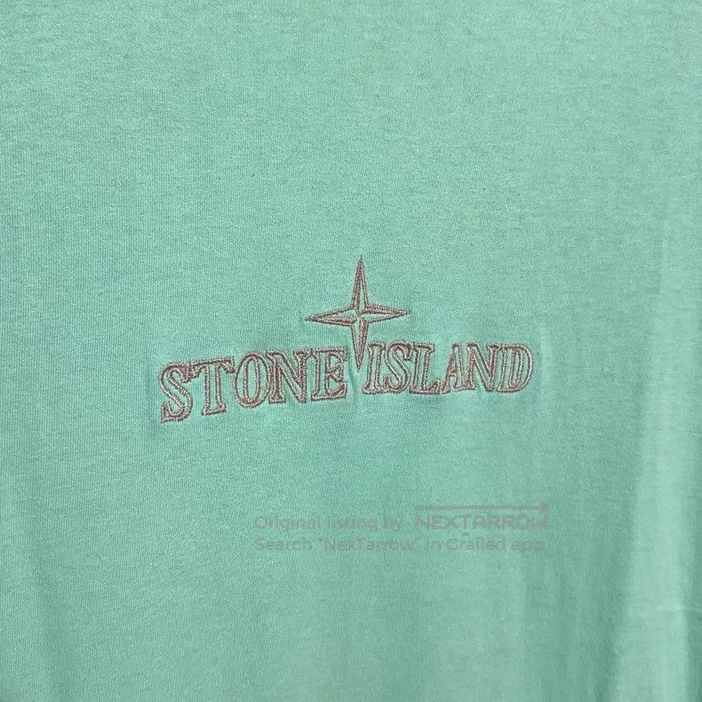 Stone Island Stone Island Embroidered Logo Short Sleeve T-Shirt Green C Size US M / EU 48-50 / 2 - 3 Thumbnail
