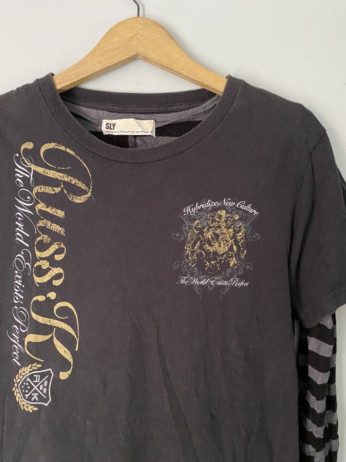 20471120 2in1 rusk & sly poem double layers longsleeve tee Size US M / EU 48-50 / 2 - 3 Thumbnail