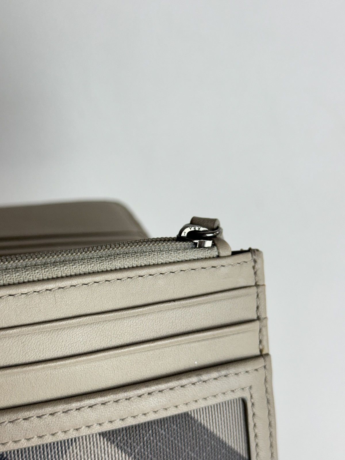 Burberry × Leather × Vintage Vintage rare leather wallet Burberry original casual item Size ONE SIZE - 5 Thumbnail