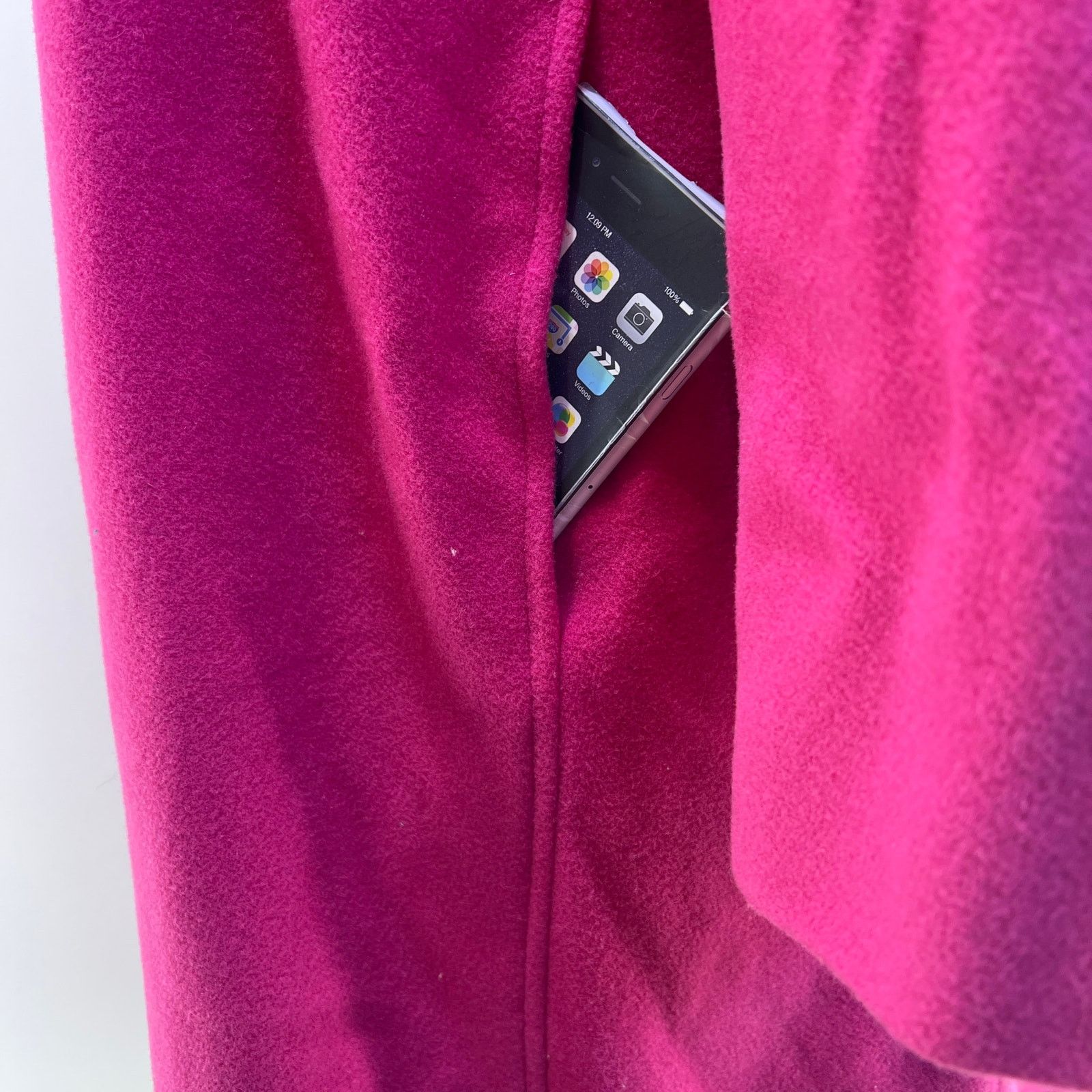 Other Marvin Richards Pink Wool Coat Size 3XL / US 20-22 - 5 Thumbnail
