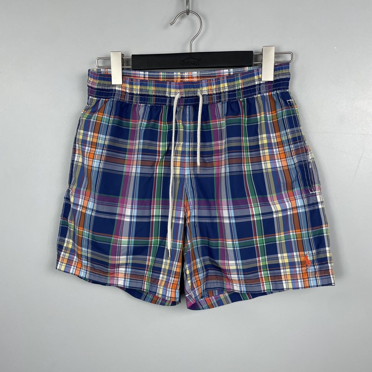 Polo Ralph Lauren Polo Ralph Lauren Swim Trunks Men's Colorful Plaid Mesh szM Size US 34 / EU 50 - 2 Thumbnail