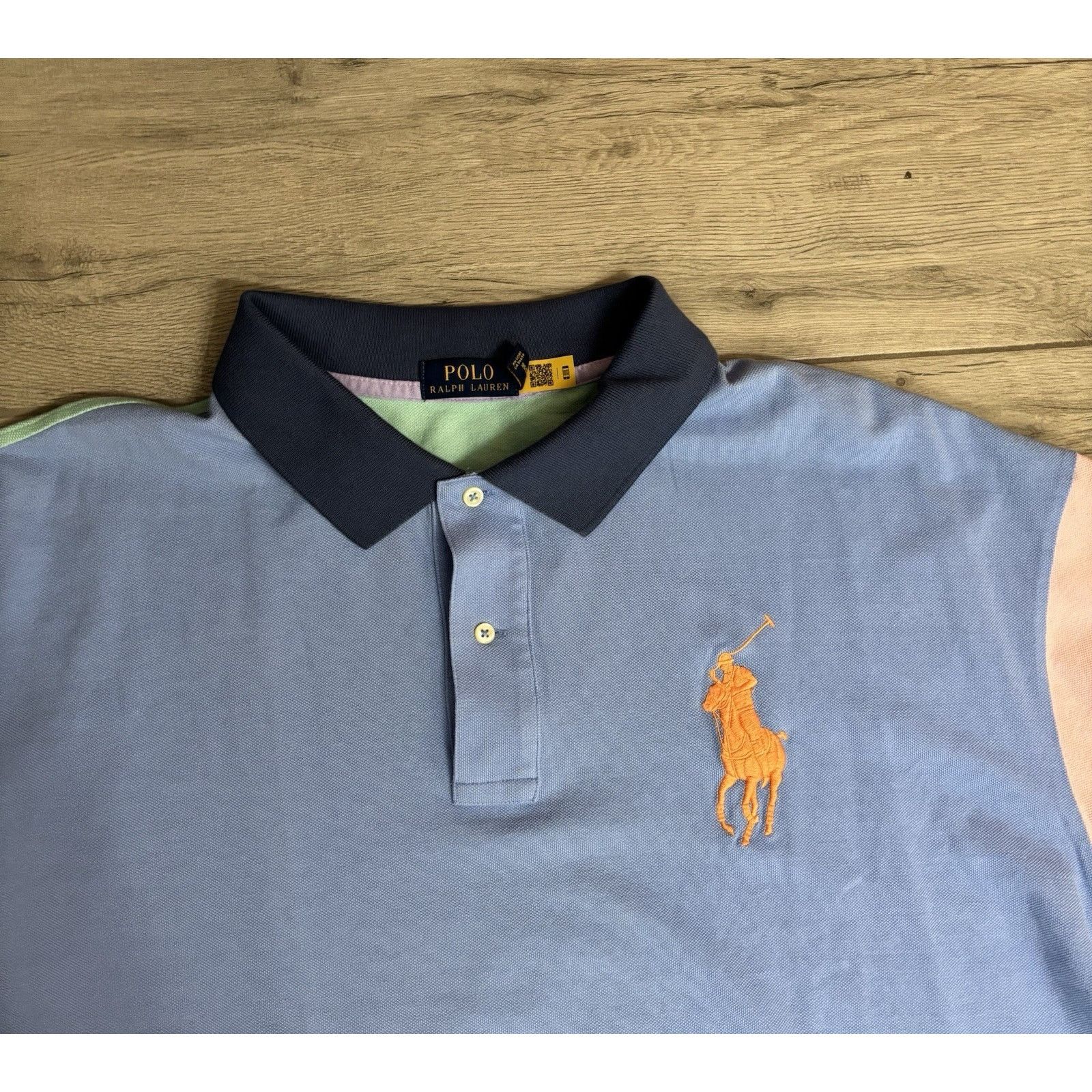 Ralph Lauren Polo Ralph Lauren Big Pony Shirt XLT Rugby Chief Keef Size US XL / EU 56 / 4 - 4 Thumbnail