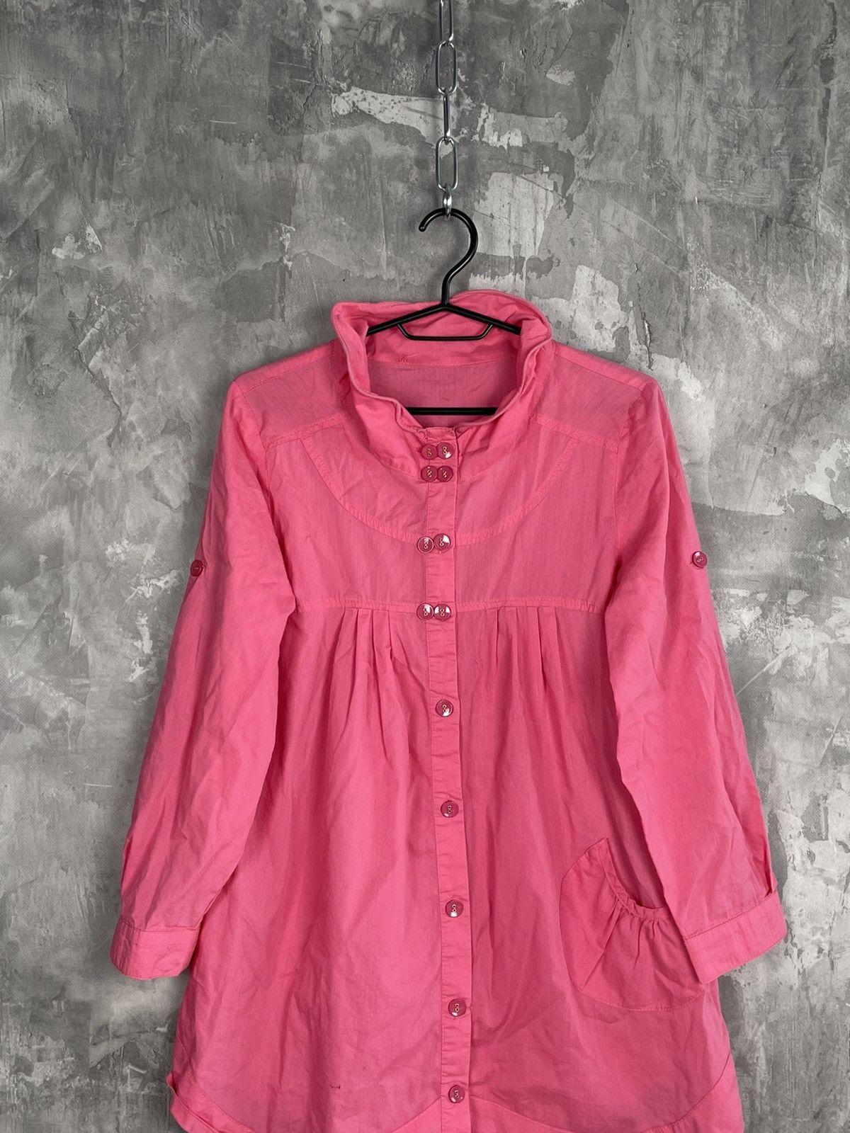 Cop Copine Cop CopineY2K Avant Garde Glamour Pink Blouse Size M / US 6-8 / IT 42-44 - 2 Thumbnail