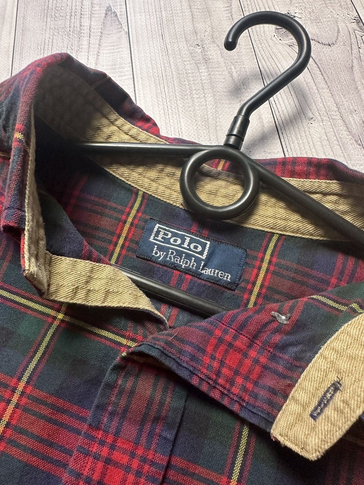 Polo Ralph Lauren × Vintage Vintage Polo Ralph Lauren shirt plaid size XXXL rare Size US XXL / EU 58 / 5 - 5 Thumbnail