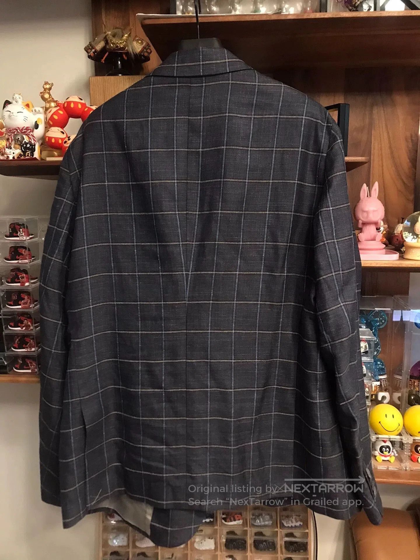Armani Gray Plaid Blazer - Size XL. Size US XL / EU 56 / 4 - 2 Thumbnail