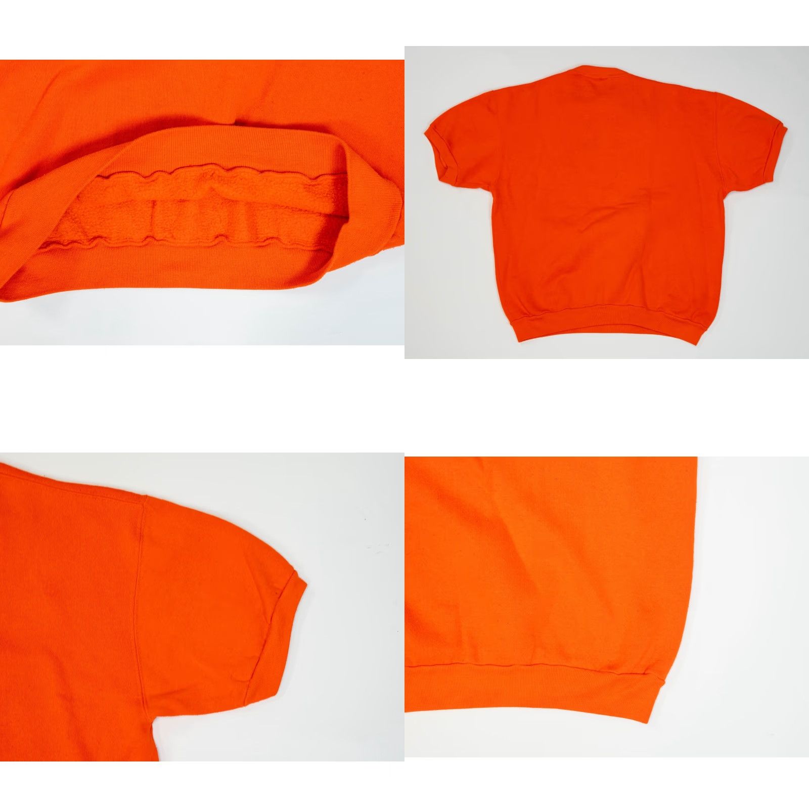 Russell Athletic VINTAGE Russell Athletic Sweatshirt Shirt Orange XL Men 80s Russell Athletic Vintage 80s Russel Athletic Logo Pullover Crew Neck Short Sleeve Size US XL / EU 56 / 4 - 8 Thumbnail