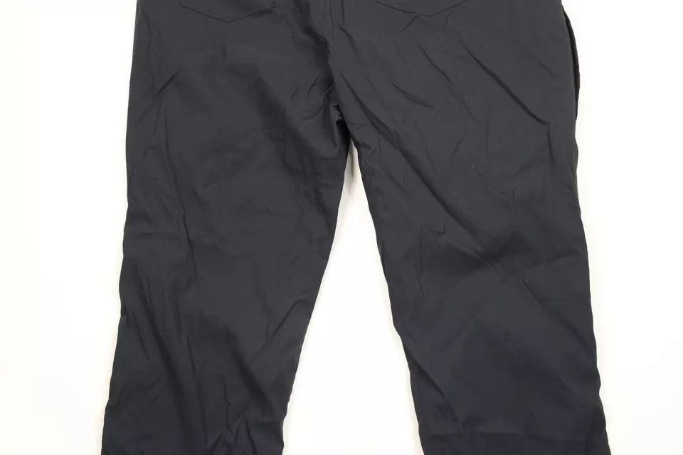 Orvis × Vintage Orvis Outdoor Hiking Tech Fleece Lined Pants Black Polyester Size US 40 / EU 56 - 10 Thumbnail
