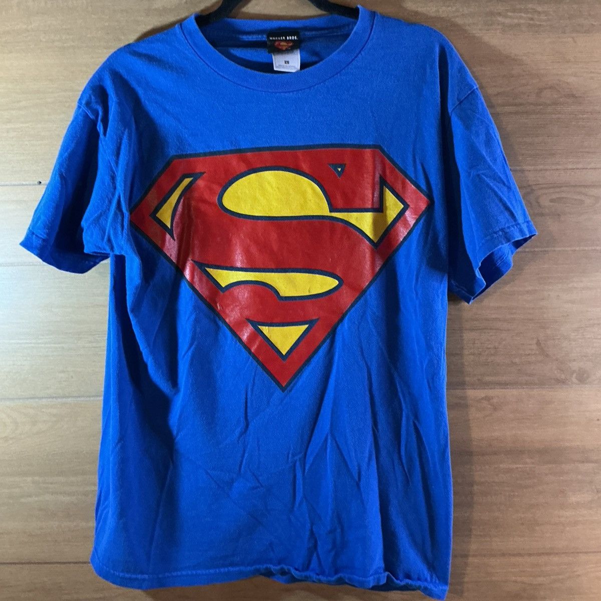 Other Superman Men’s Large Warner Bros. Logo Blue Tee cotton Size US L / EU 52-54 / 3 - 1 Thumbnail