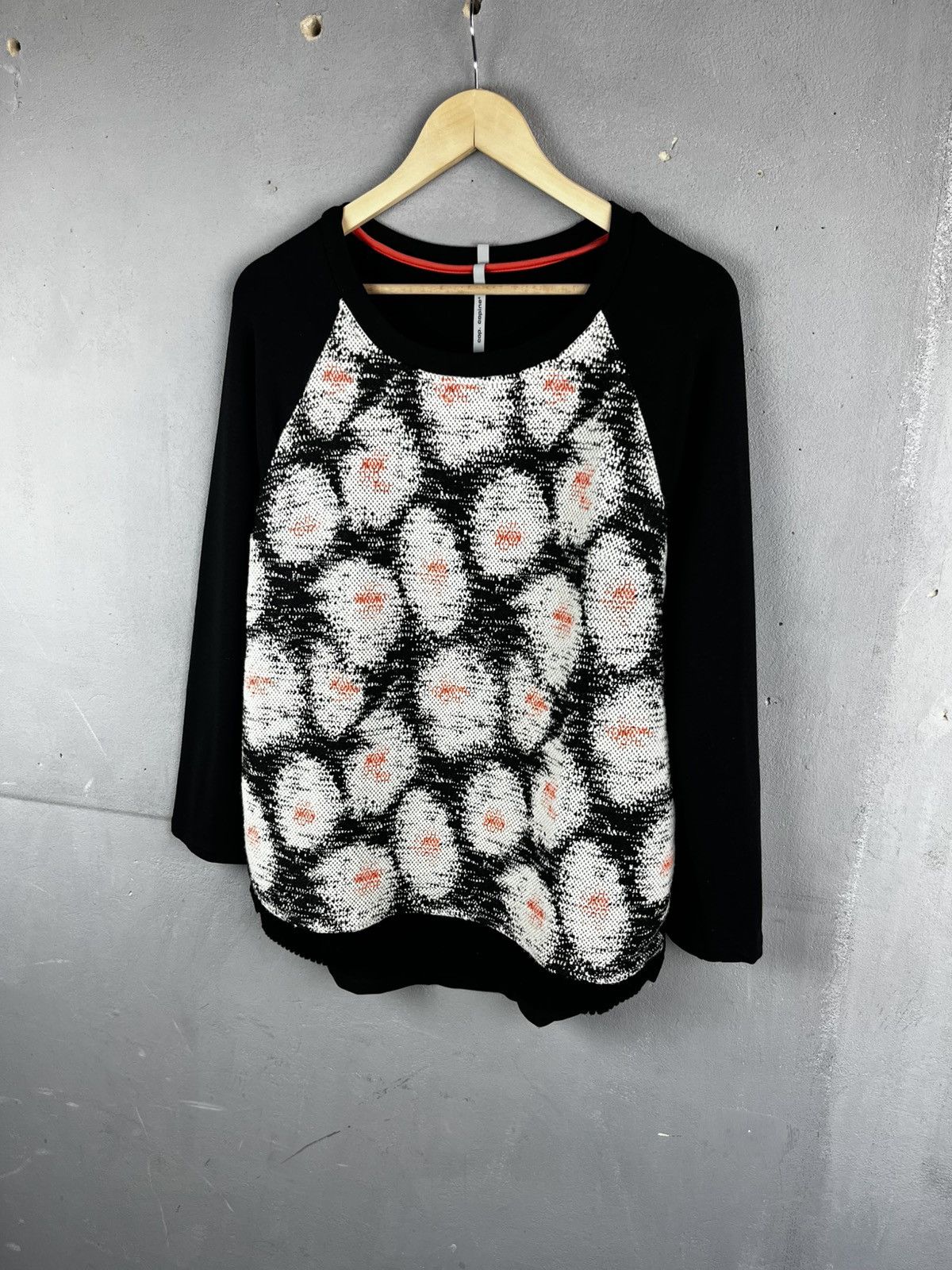 Cop Copine COP COPINE' VINTAGE 'PONETTE' PRINT KNITTED TOP Size L / US 10 / IT 46 - 4 Thumbnail