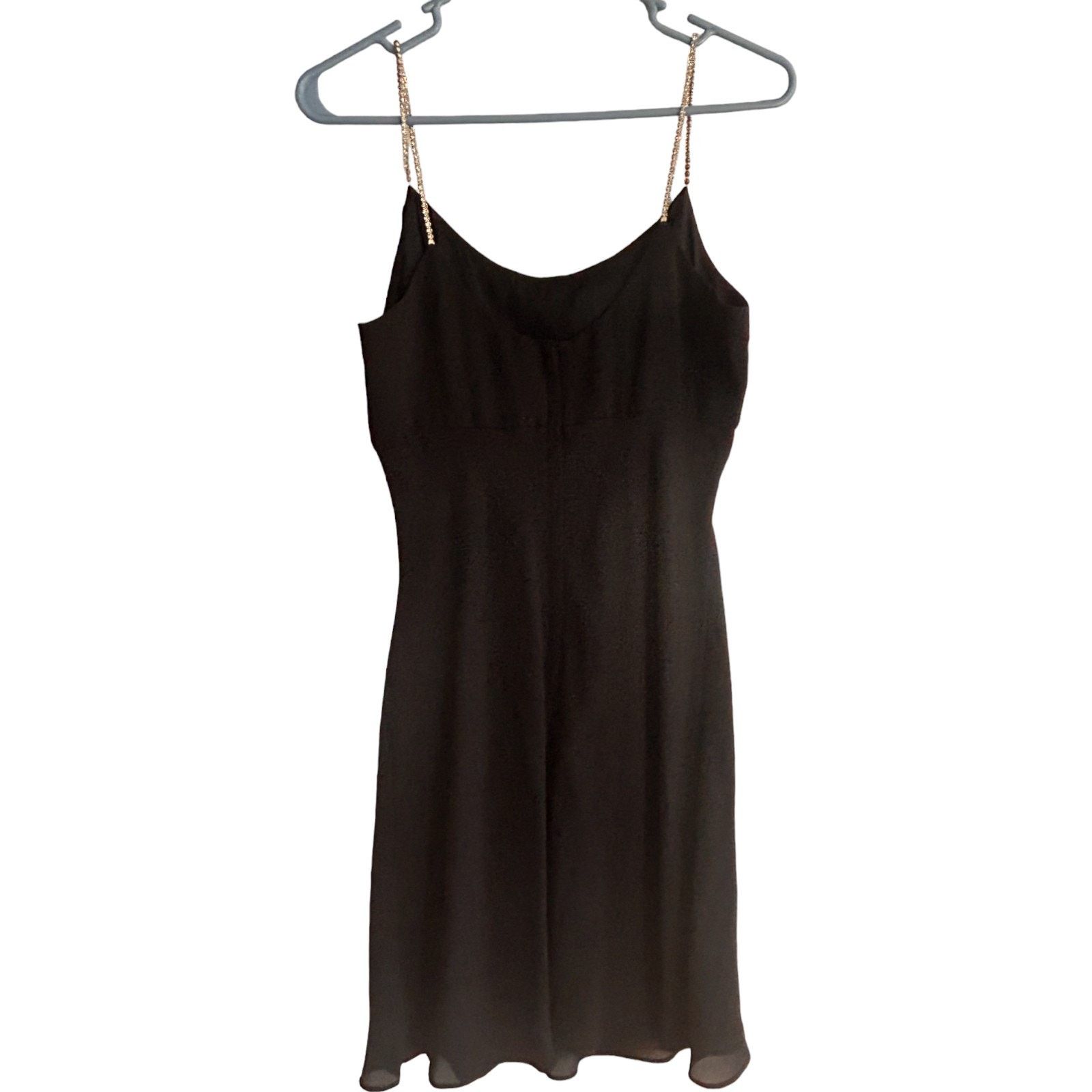 Jessica McClintock Jessica McClintock Gunne Sax Black Formal Dress - Size 9/10 Size L / US 10 / IT 46 - 4 Thumbnail