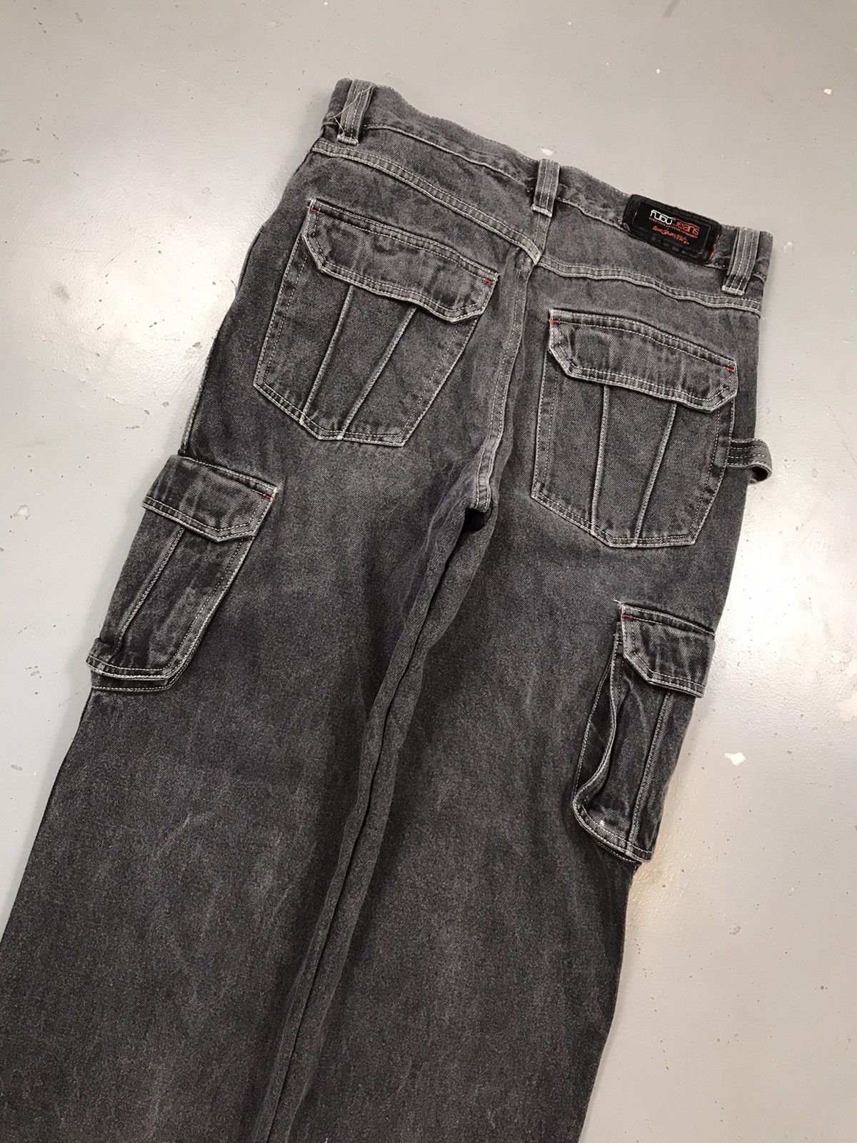 Fubu × Vintage Rare vintage Fubu the collection loose fit cargo denim Size US 32 / EU 48 - 10 Thumbnail