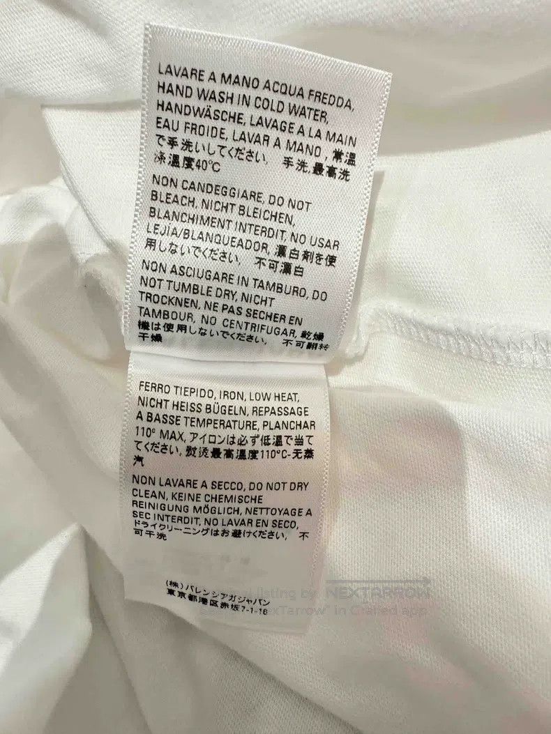 Balenciaga Balenciaga White t-shirt with Coca-Cola embroidery logo, s Size US M / EU 48-50 / 2 - 5 Thumbnail