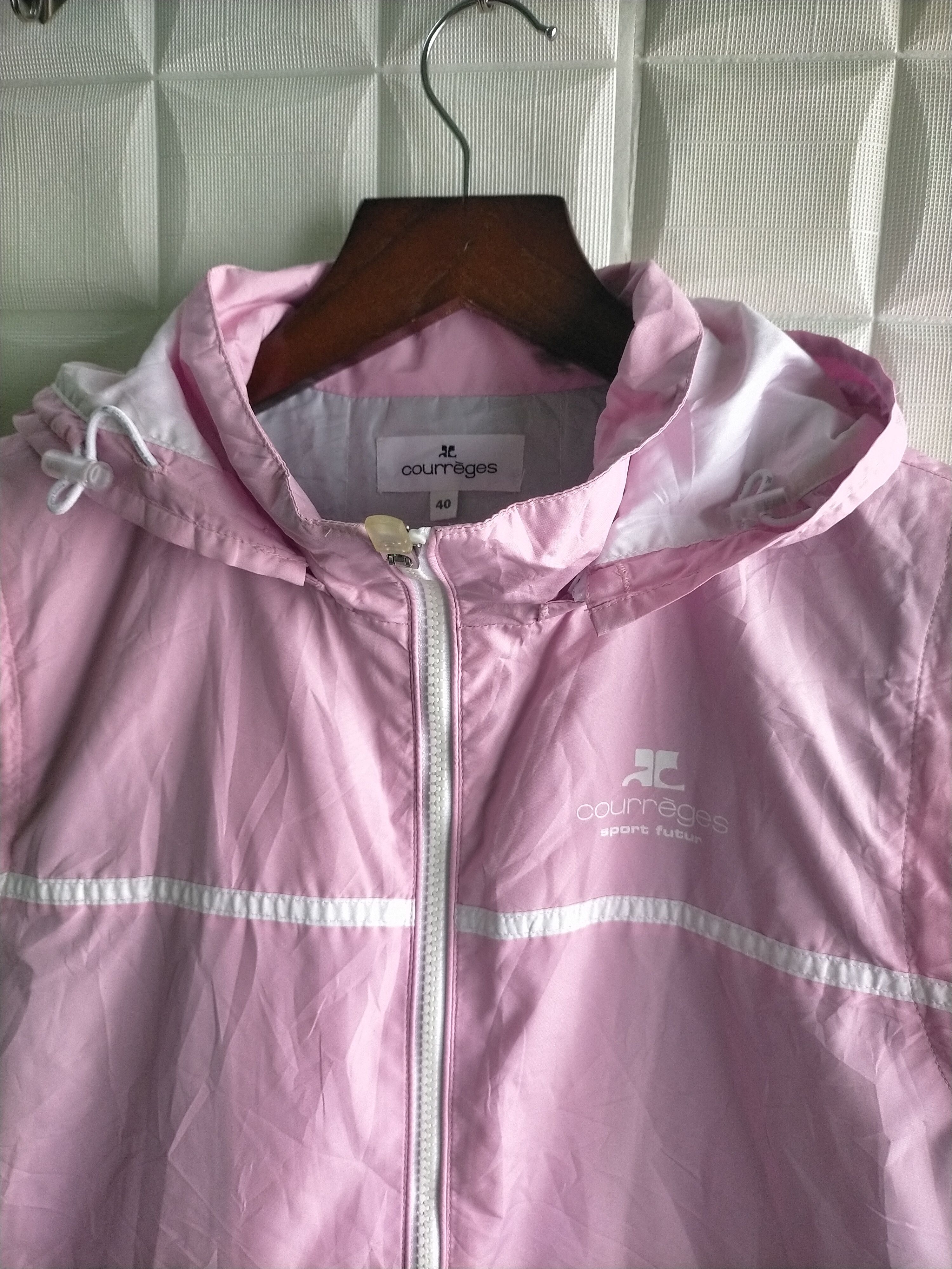 Courreges Courreges Sport Futur Vest Hooded Jacket Size US M / EU 48-50 / 2 - 4 Thumbnail