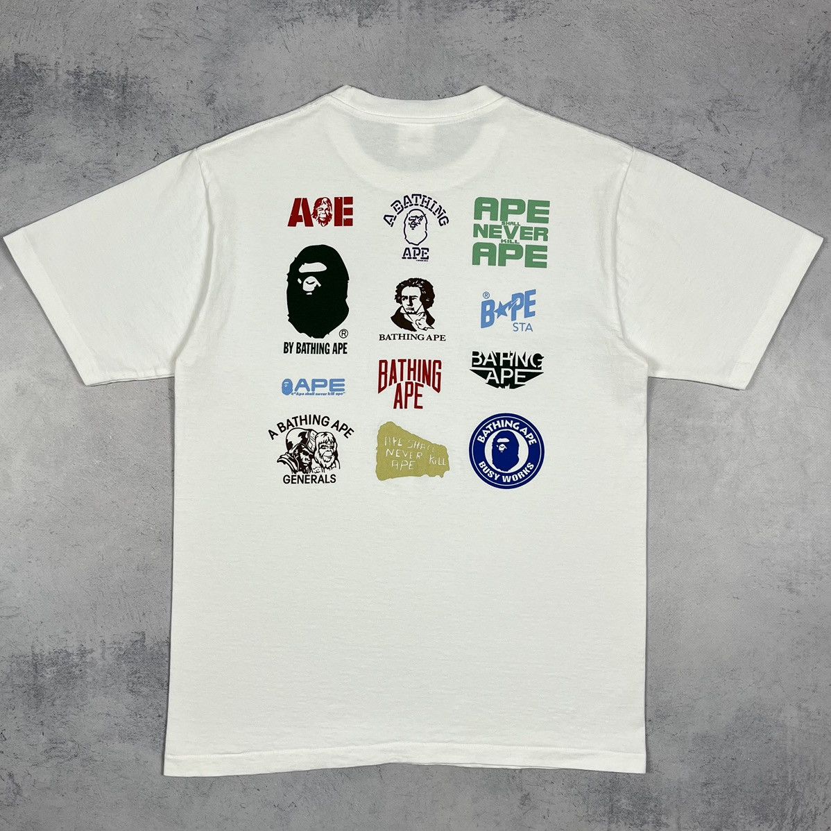 Bape A Bathing Ape Classic Logo T Shirt Size US M / EU 48-50 / 2 - 2 Thumbnail