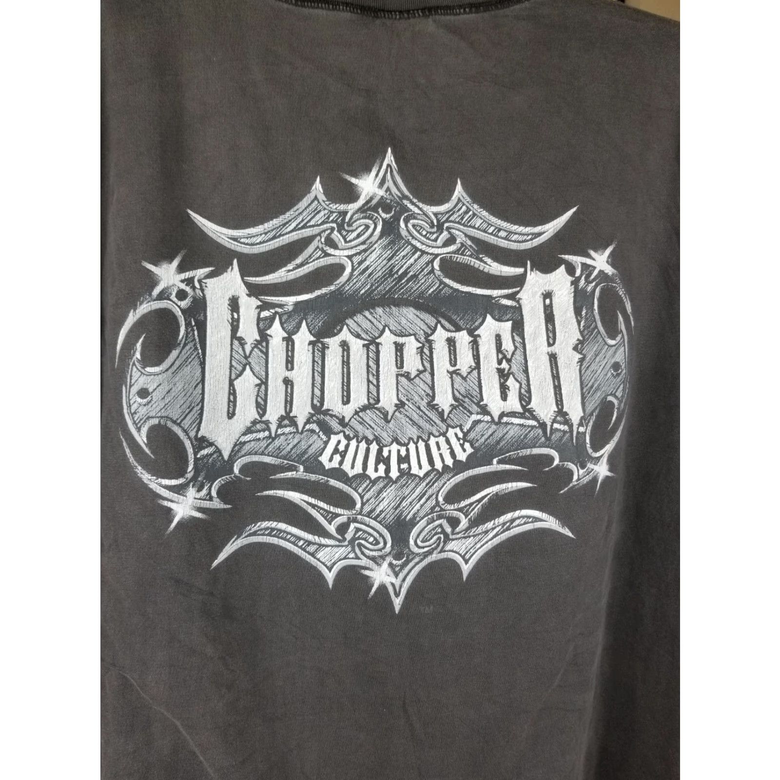Vintage VINTAGE CHOPPERS CULTURE SUN FADED SLEEVELESS BLACK COTTON T-SHIRT SZ LARGE Shirt Men US Pattern Solid Size US L / EU 52-54 / 3 - 7 Thumbnail