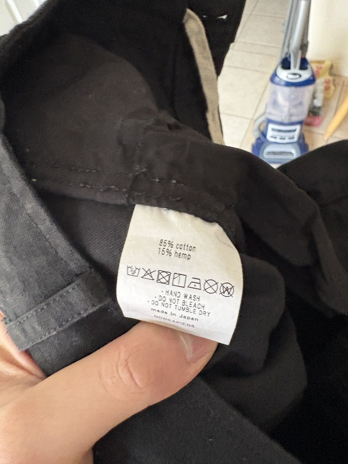 Jan Jan Van Essche O Project Waxed Pants Size US 34 / EU 50 - 3 Thumbnail