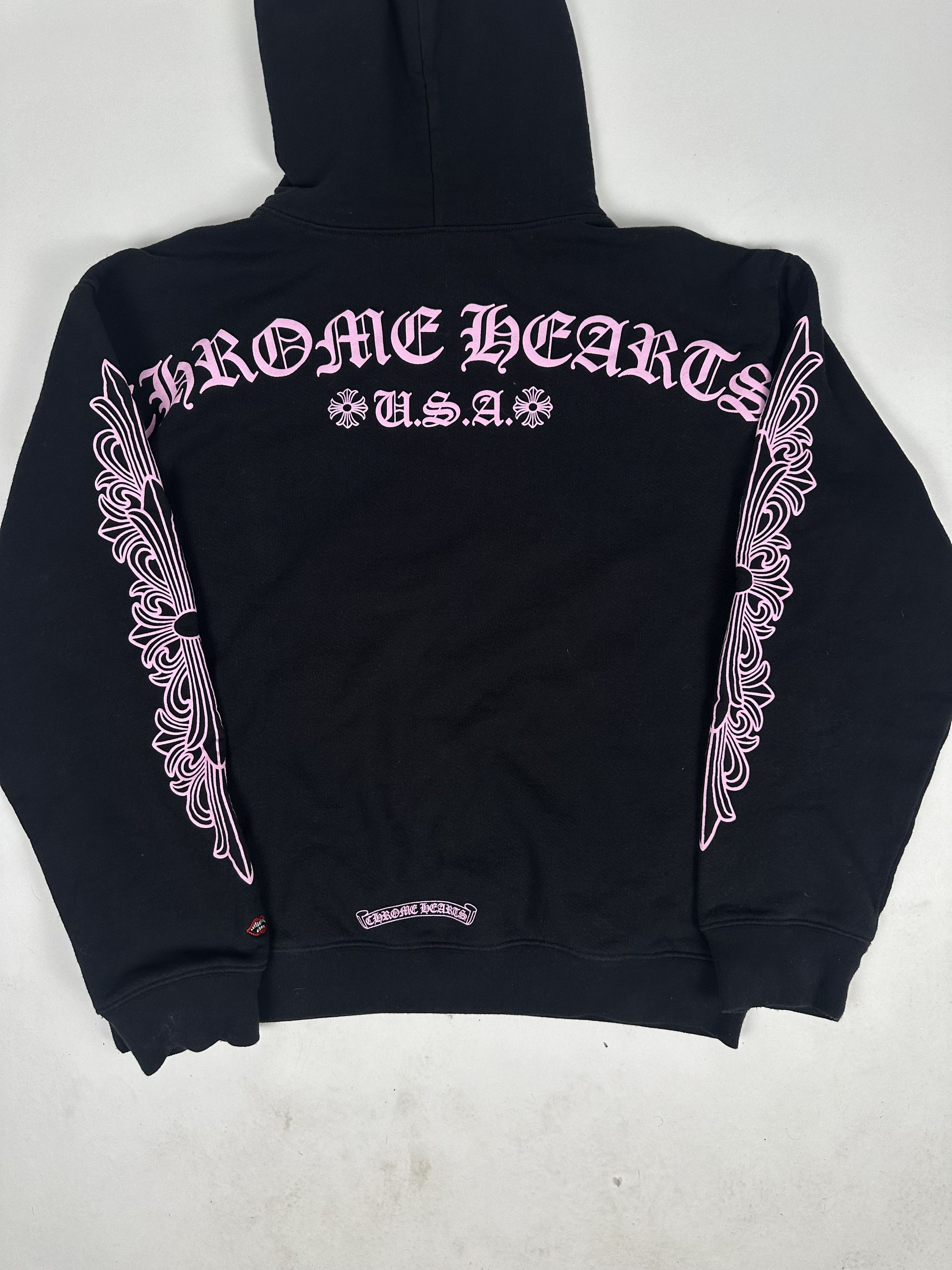 Chrome Hearts CH Pink Hoodie Size US XL / EU 56 / 4 - 12 Thumbnail
