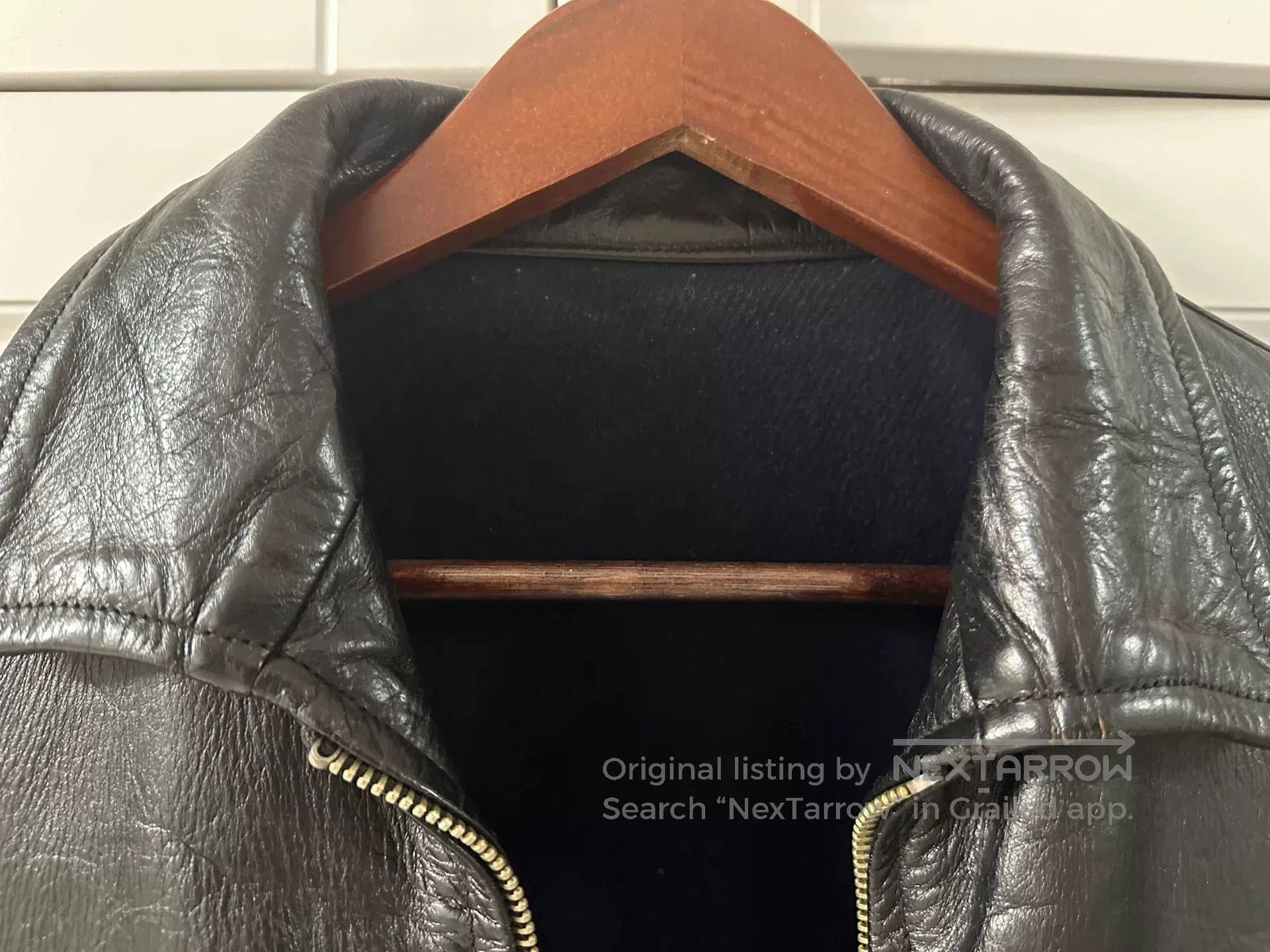 Freewheelers Freewheelers Leather Jacket Classic Style. Size US XXL / EU 58 / 5 - 3 Thumbnail