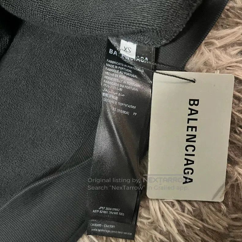 Balenciaga Balenciaga Loop Basketball Embroidered Logo Hoodie. Size US XS / EU 42 / 0 - 6 Thumbnail