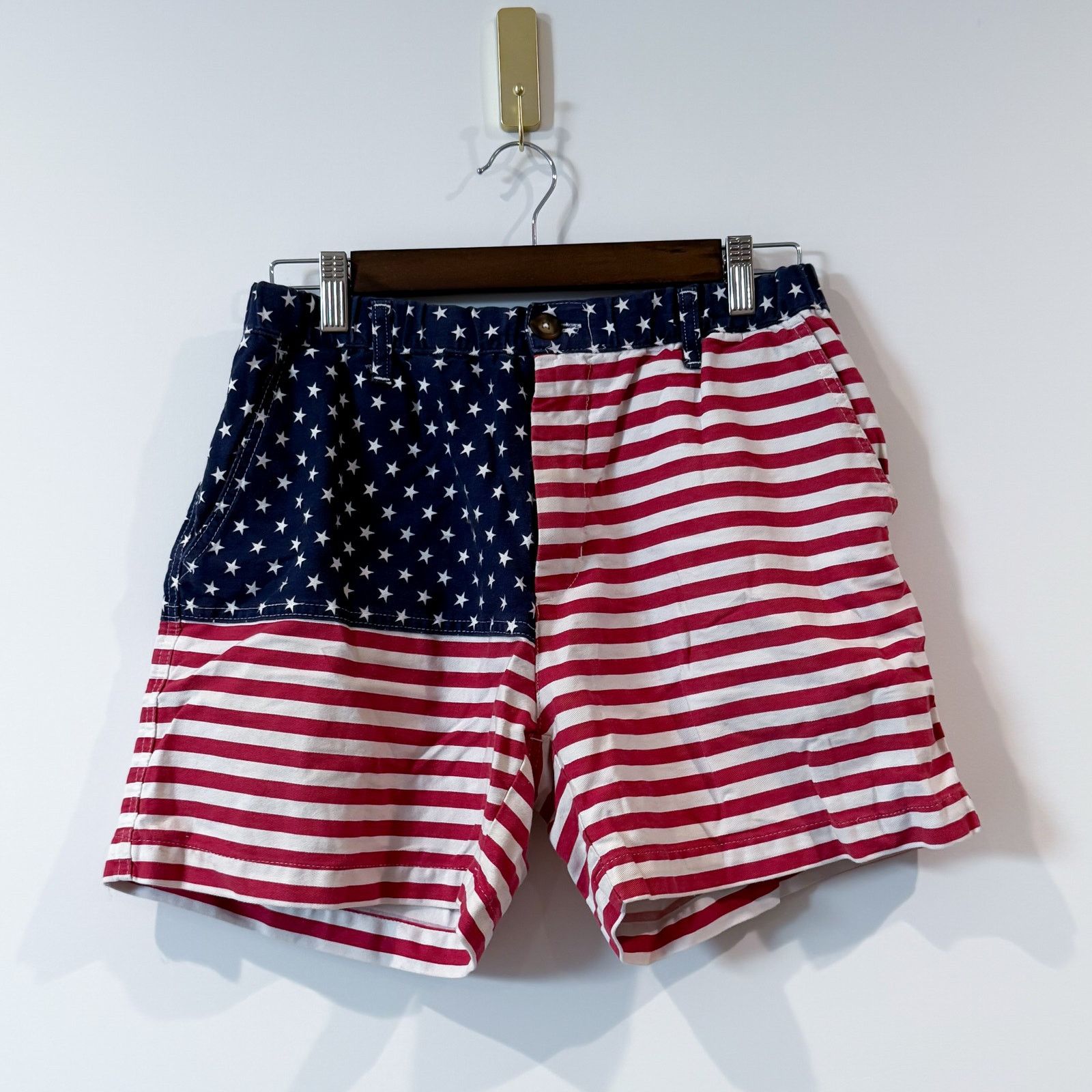 Chubbies CHUBBIES The 'Mericas American Flag Stretch Shorts M Size US 32 / EU 48 - 1 Thumbnail