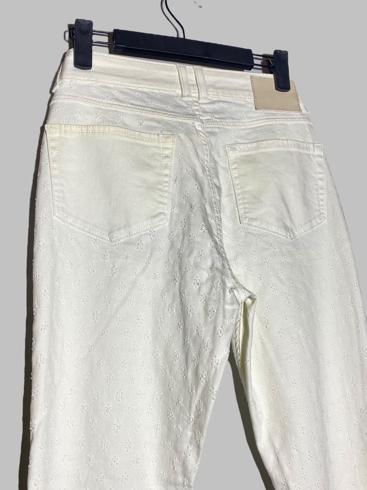 Other Claudie Pierlot White Women’s Jeans Pants Size 27" / US 4 / IT 40 - 3 Thumbnail