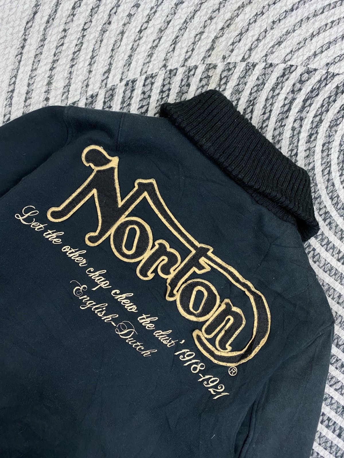 Norton Vintage Norton Detachable Ribbed Cuffs Zipper Jacket Size US M / EU 48-50 / 2 - 7 Thumbnail