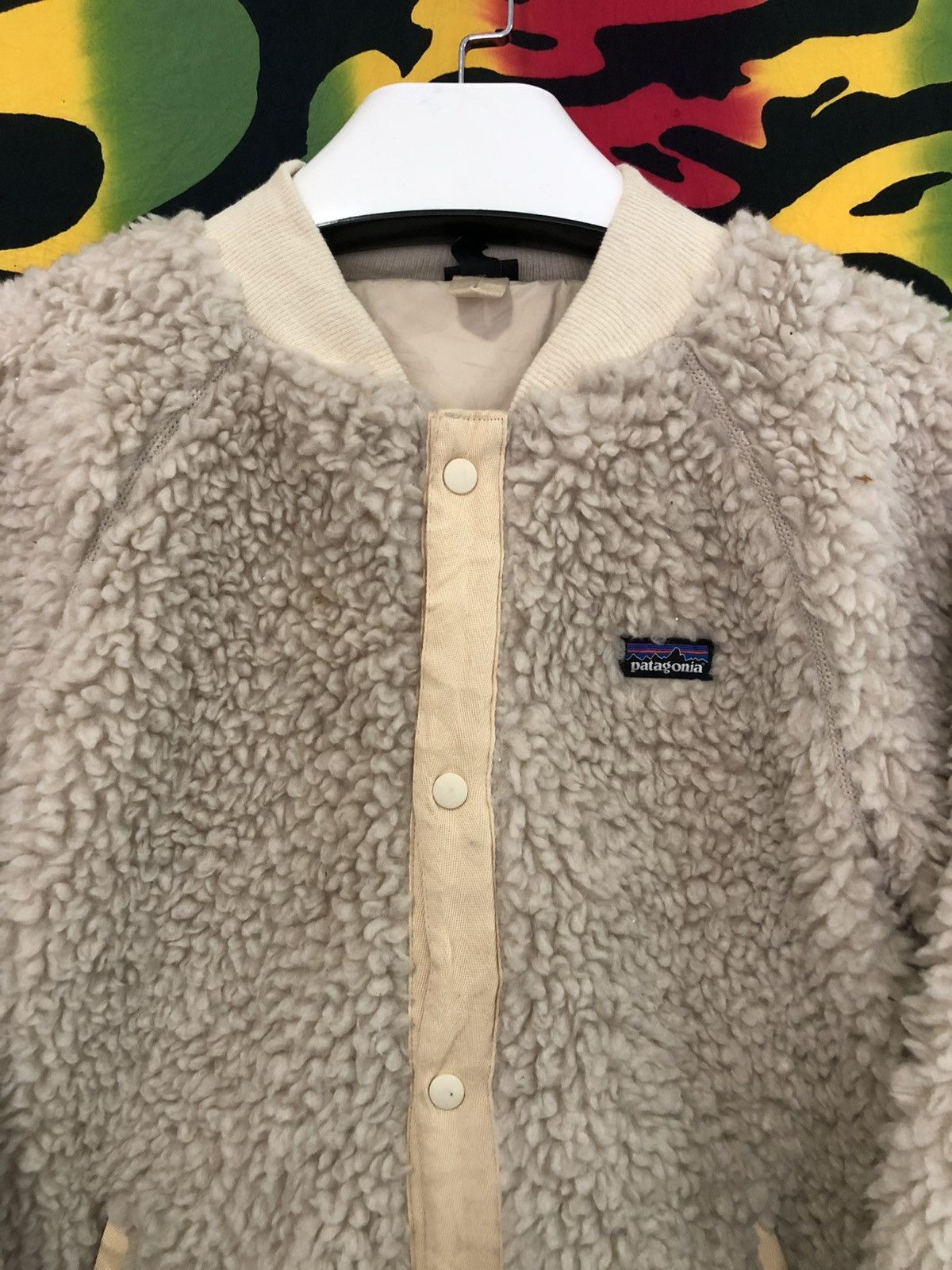 Patagonia × Vintage Patagonia rough fleece jacket Size US L / EU 52-54 / 3 - 2 Thumbnail