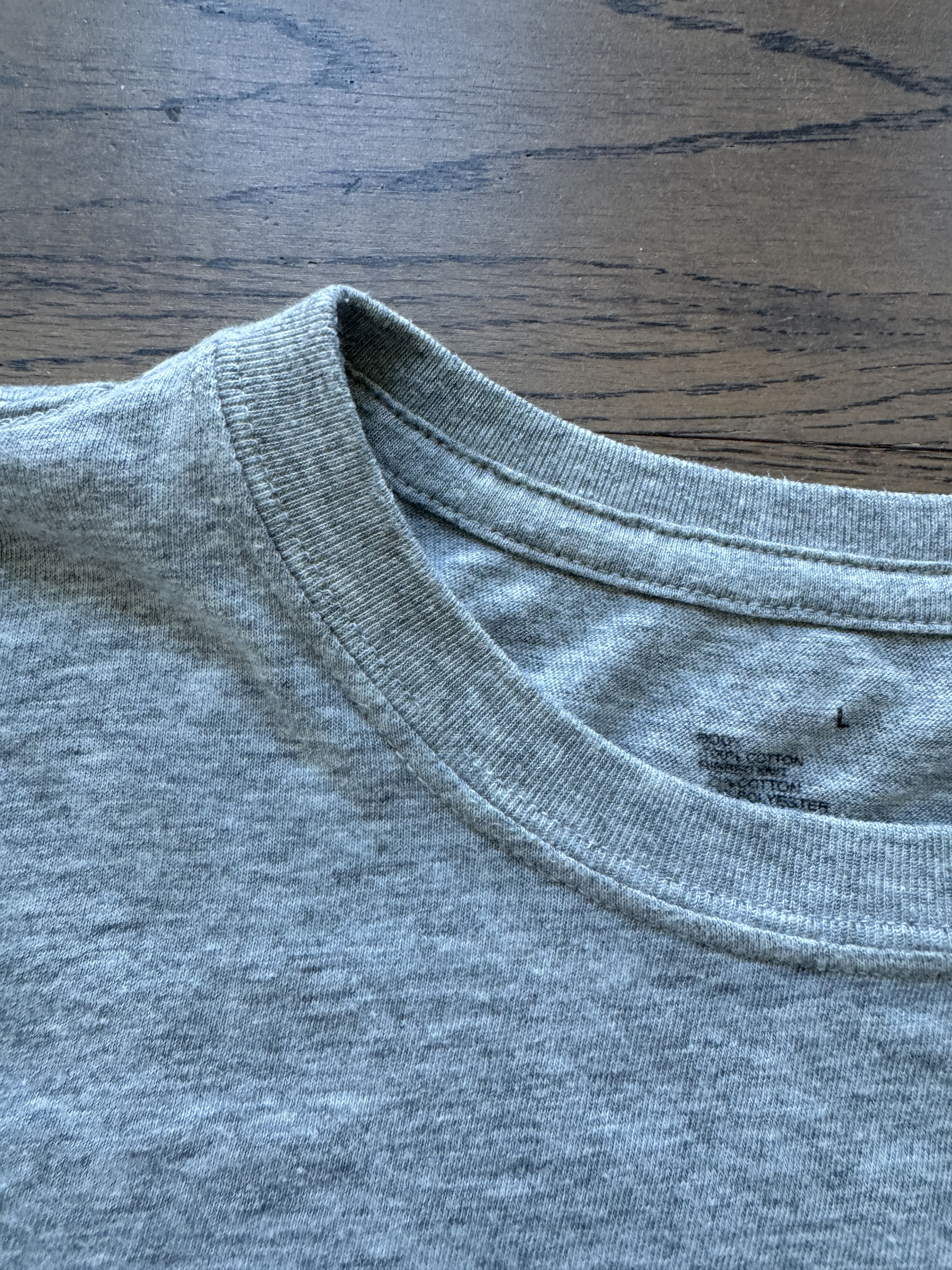 Muji MUJI Japan Mens Grey Cotton Minimal Basic T Shirt L Size US L / EU 52-54 / 3 - 8 Thumbnail
