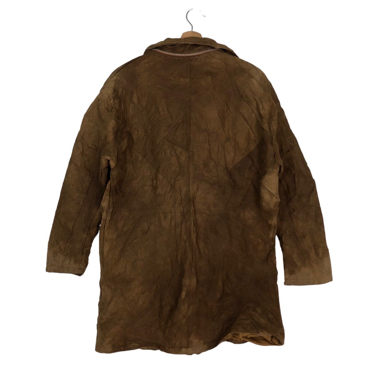 Genuine Leather VINTAGE GENUINE LEATHER JACKET COURREGES PARIS ISSEY MIYAKE Size US M / EU 48-50 / 2 - 8 Thumbnail