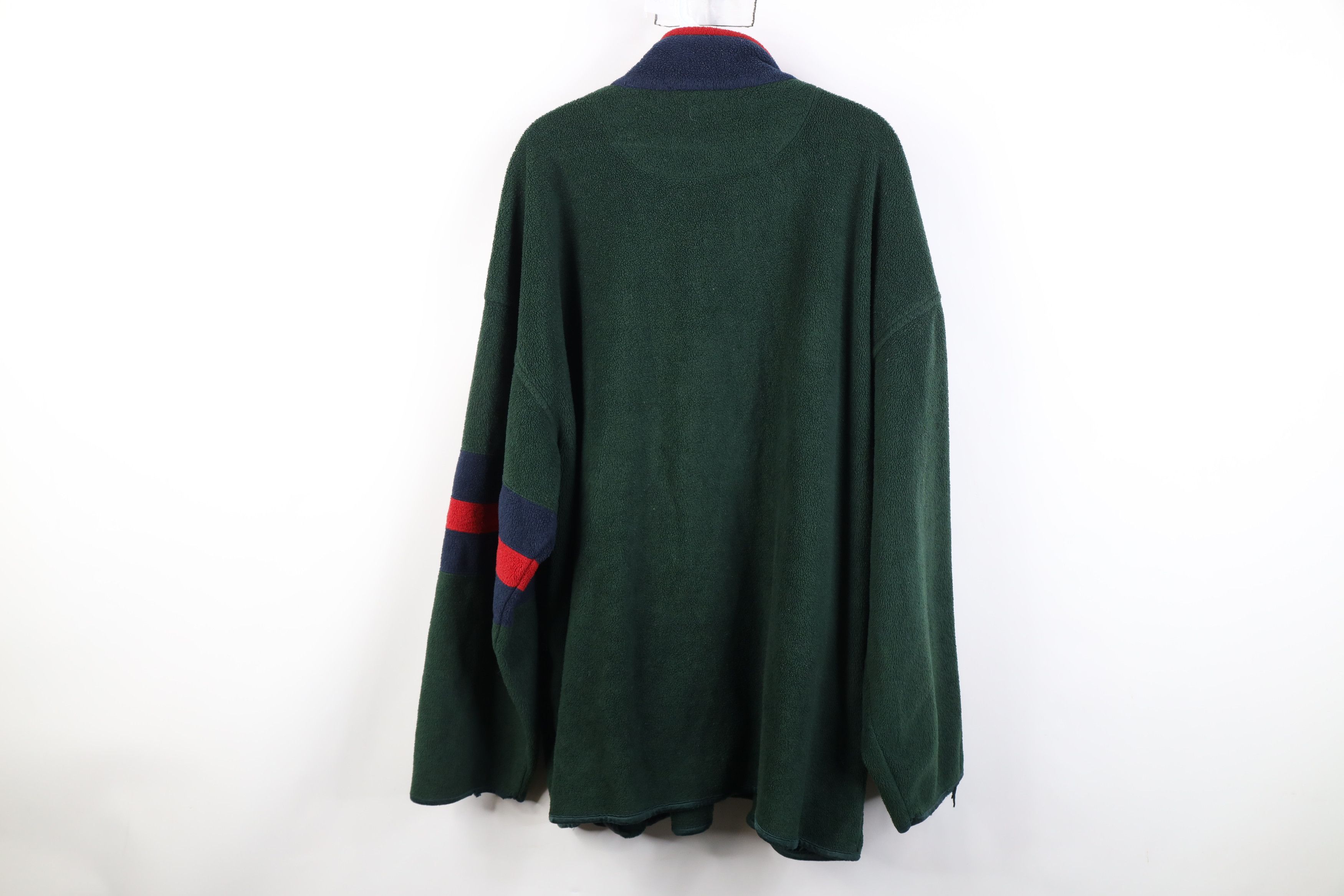 Vintage Vintage 90s Streetwear Fleece 1/4 Half Zip Pullover Sweater Size US XL / EU 56 / 4 - 13 Thumbnail