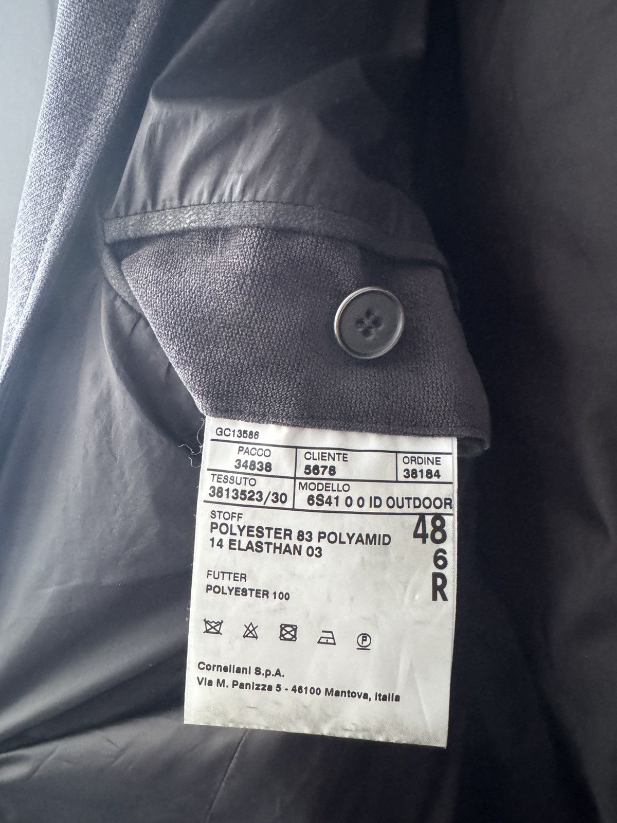 Corneliani CORNELIANI ID - JACKET MENS BLAZER Size US M / EU 48-50 / 2 - 16 Thumbnail