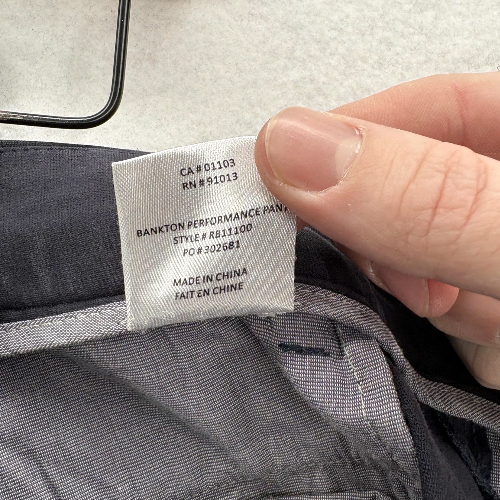 Vintage Robert Barakett Bankton Performance Pants Mens 34 Navy Stretch Chino Dress Pants Men Navy Chino Bankton Performance Mens 34"} Size US 34 / EU 50 - 7 Thumbnail