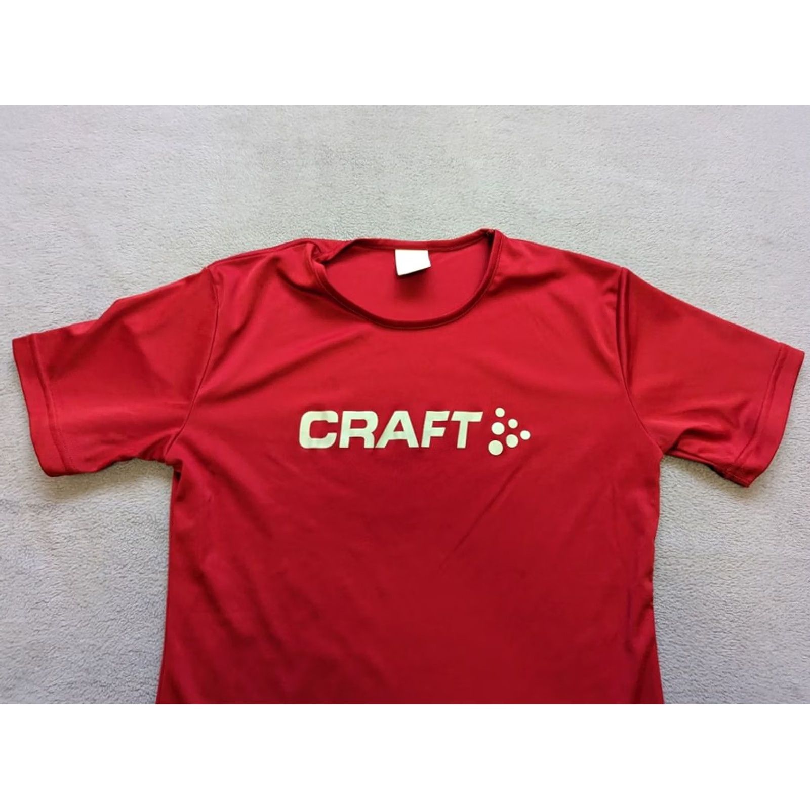 Vintage CRAFT shirt training top womens size 38 red Size XS / US 0-2 / IT 36-38 - 4 Thumbnail