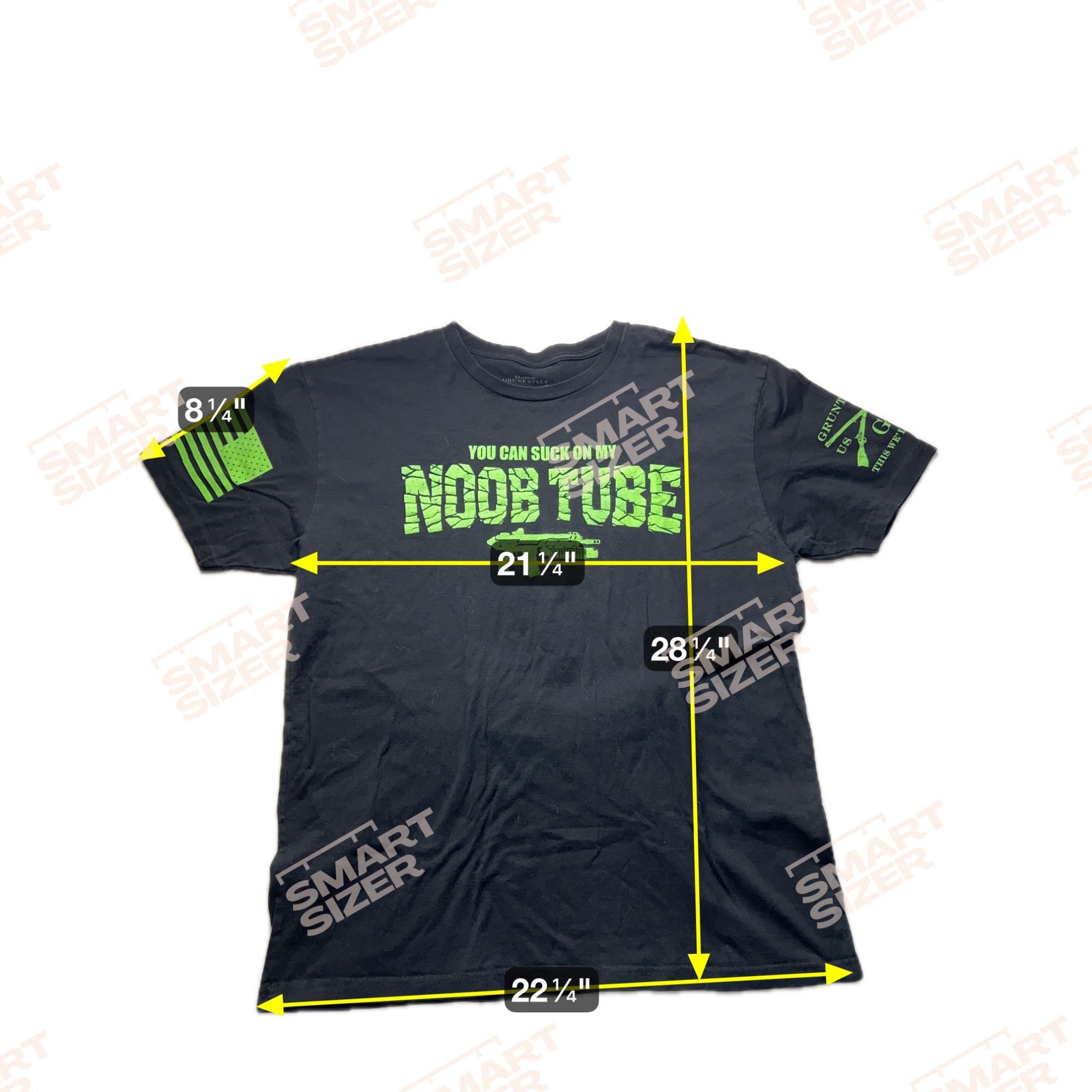 Grunt Style You Can Suck On My Noob Tube XL T-Shirt Shirt Size US XL / EU 56 / 4 - 7 Thumbnail