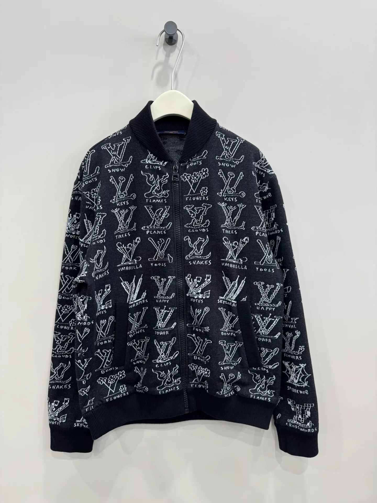 Louis Vuitton louis vuitton printed zip-up jacket size s Size US S / EU 44-46 / 1 - 1 Thumbnail