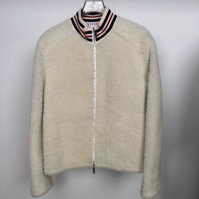Thom Browne Thom Browne White fur coat Size US XS / EU 42 / 0 - 1 Thumbnail