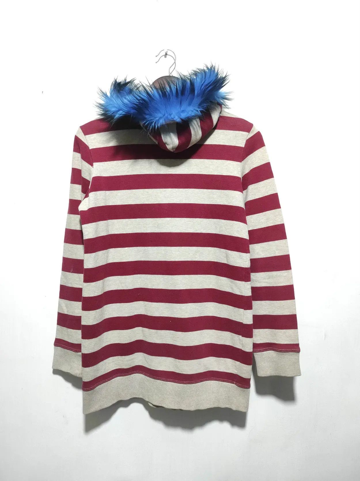 Japanese Brand Clride Stripe zip fur hoodie ifsix LGB style Size US S / EU 44-46 / 1 - 14 Thumbnail
